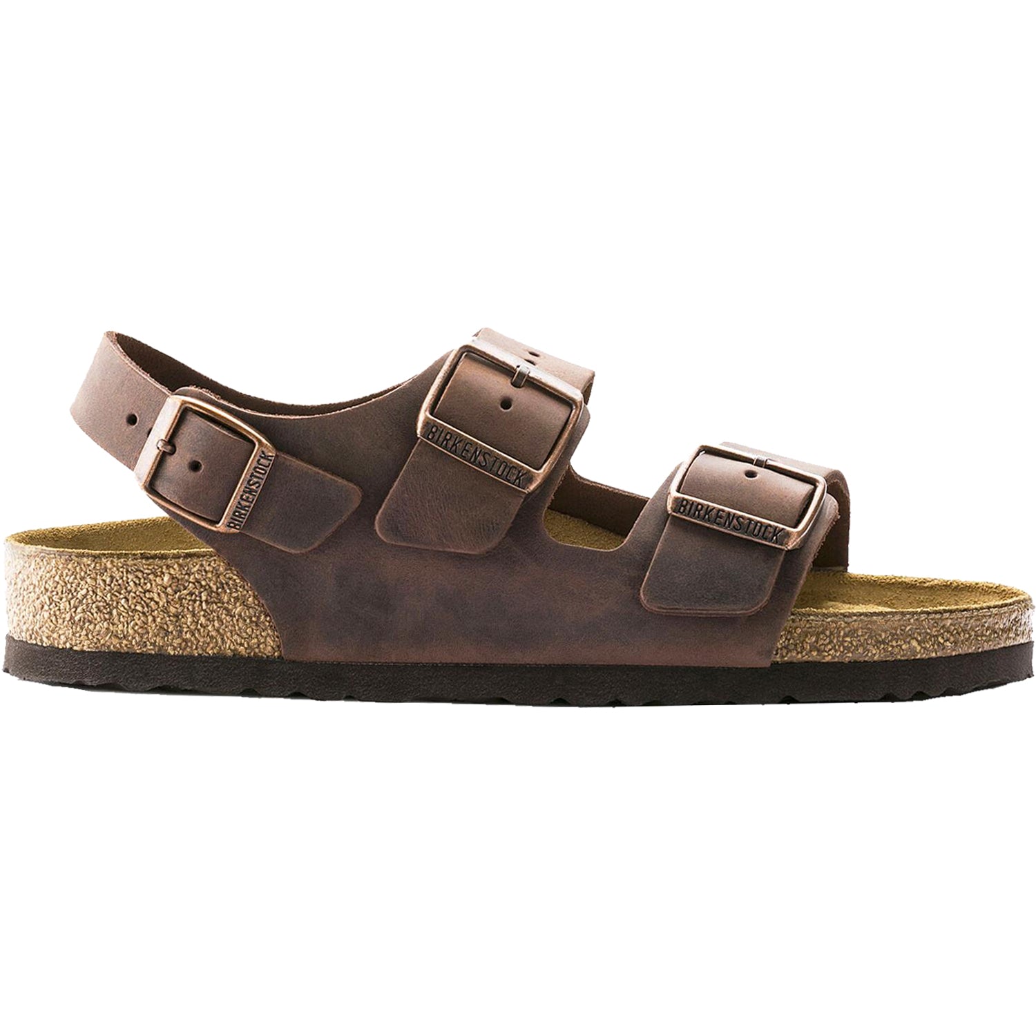 Unisex Birkenstock Unisex Birkenstock Milano Habana Oiled Leather Habana Oiled Leather