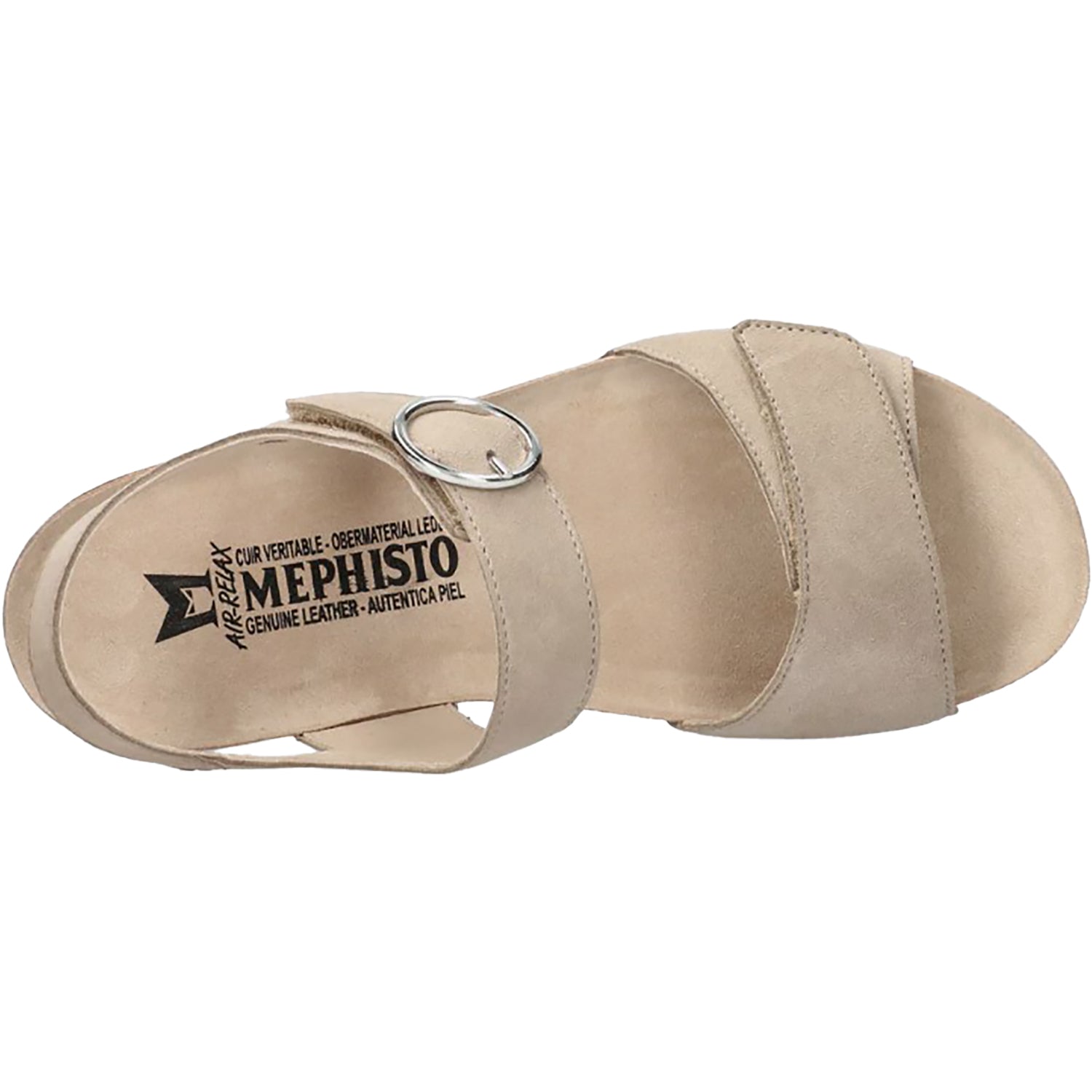Womens Mephisto Women's Mephisto Oriana Warm Grey Velvet Leather Warm Grey Velvet Leather