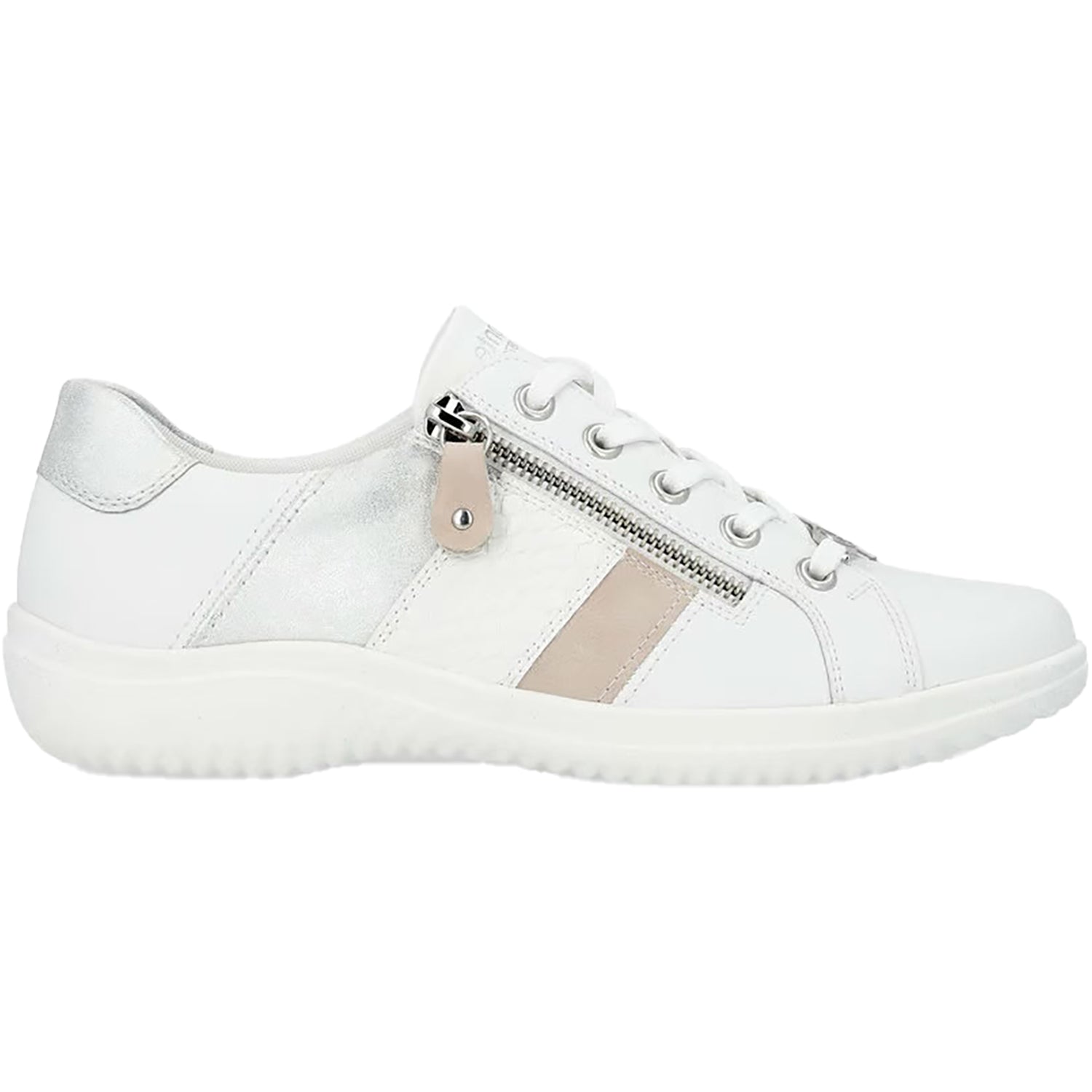Womens Remonte Women's Remonte D1E00-81 Weiss/Rose/Ice Leather Weiss/Rose/Ice Leather
