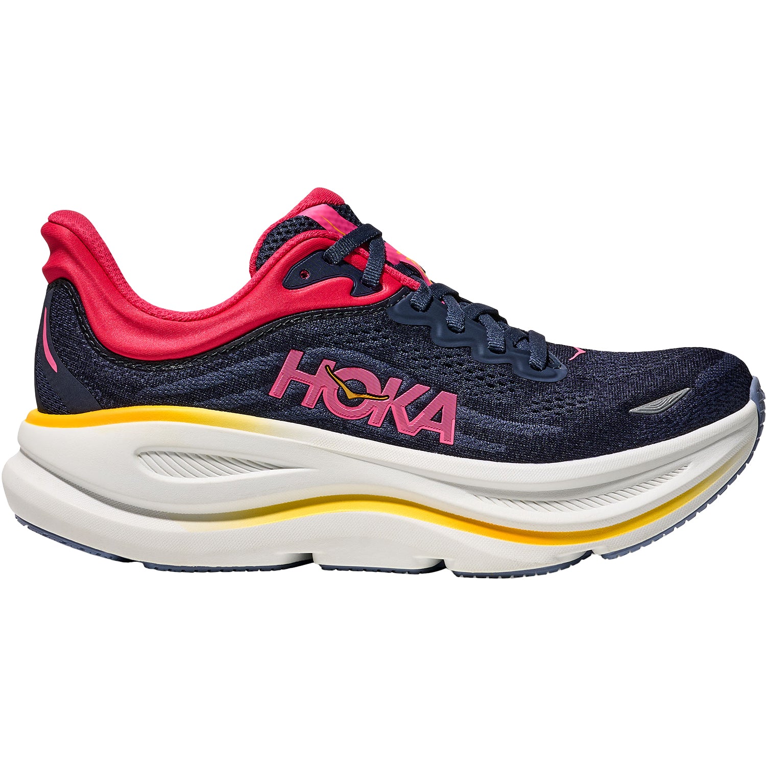 Womens Hoka one one Women's Hoka Bondi 9 Varsity Navy/Nautical Dusk Mesh Varsity Navy/Nautical Dusk Mesh