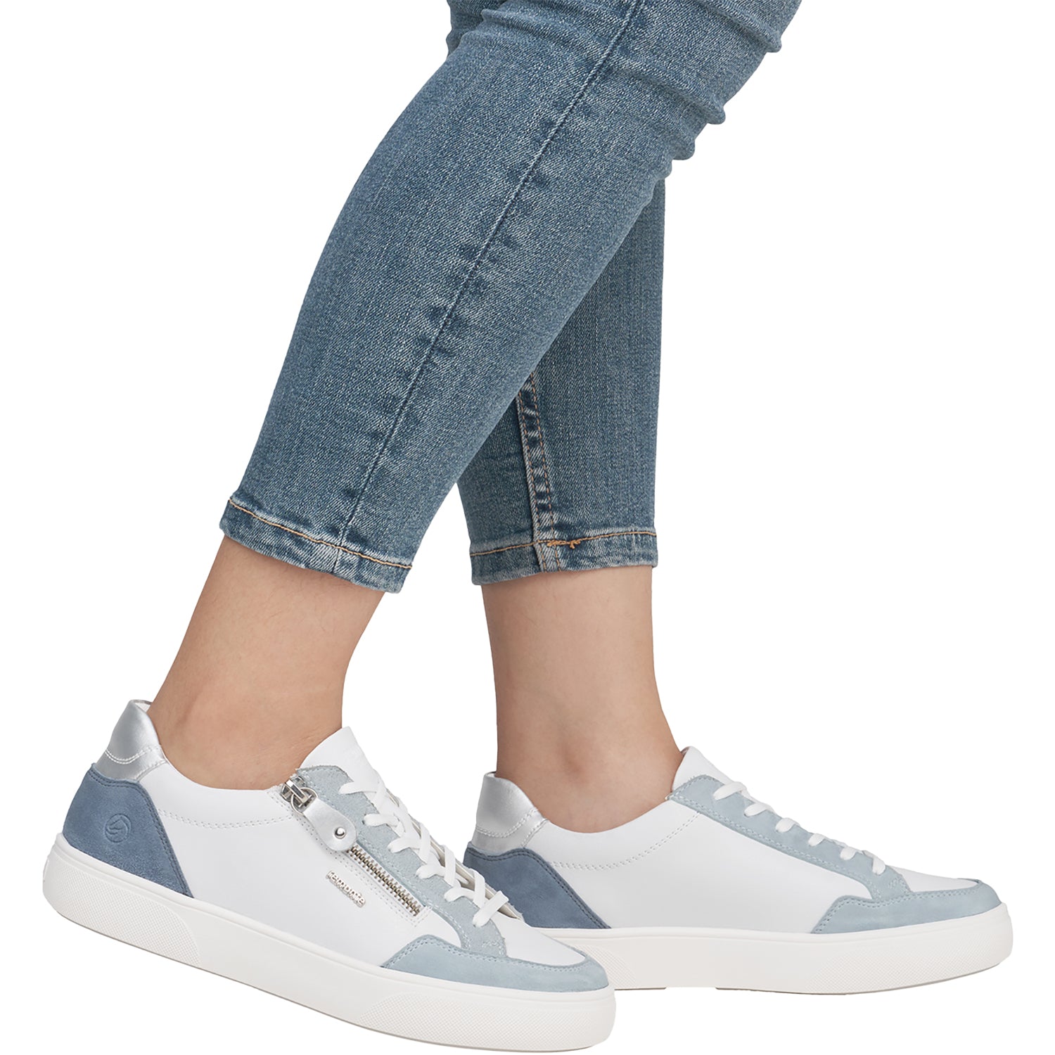 Womens Remonte Women's Remonte D2J01-80 Bleu/Weiss/Jeans/Silver Bleu/Weiss/Jeans/Silver