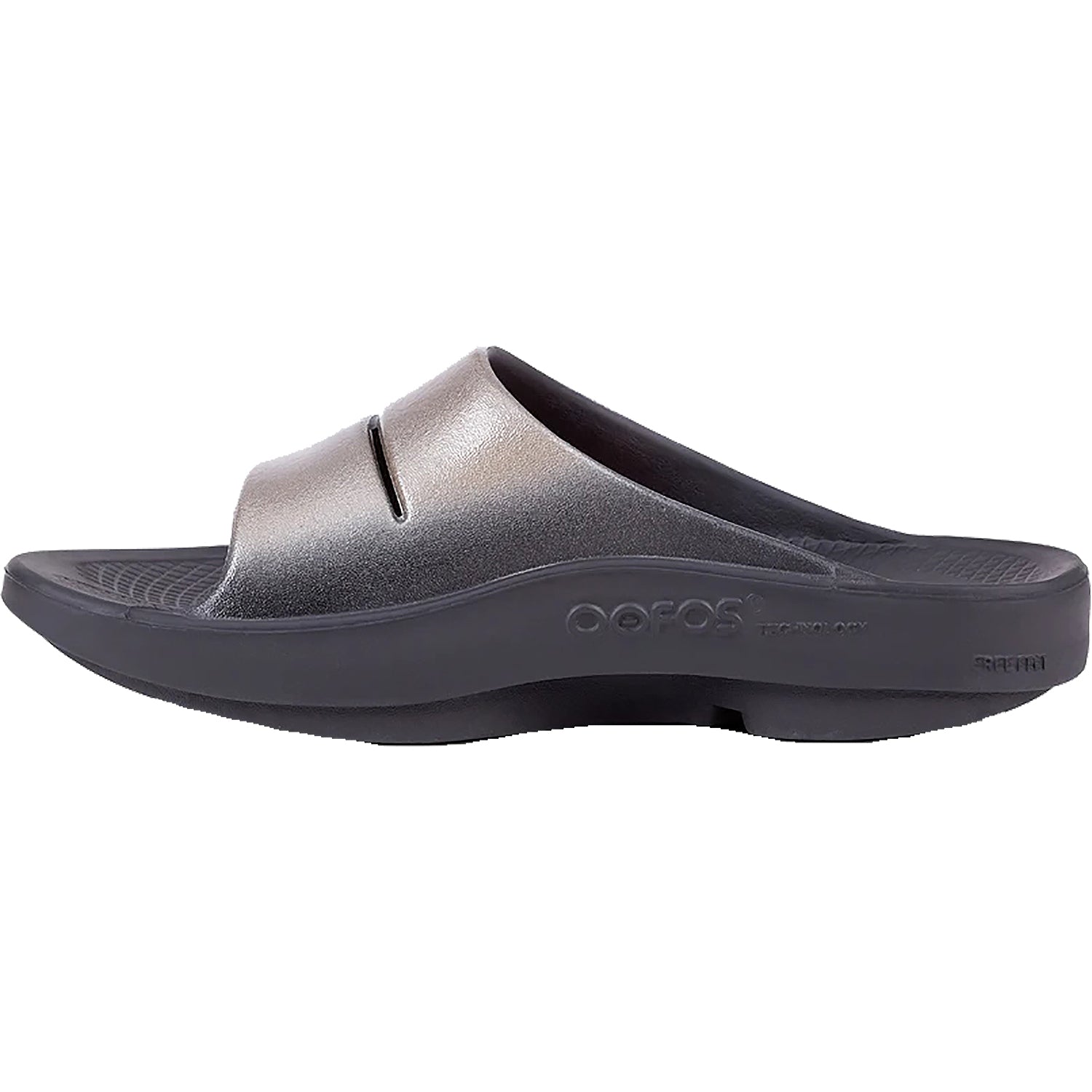 Womens Oofos Women's OOFOS OOahah Luxe Latte Synthetic Latte Synthetic