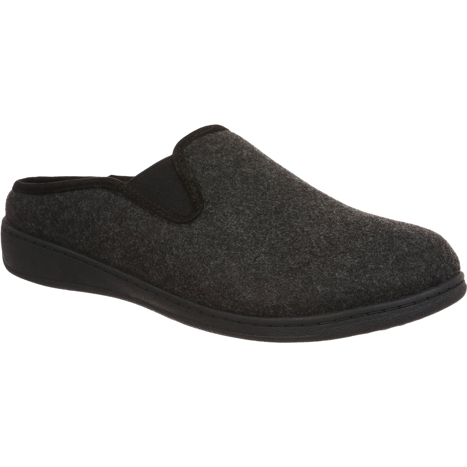 Mens Vionic Men's Vionic Unwind Black Wool Black