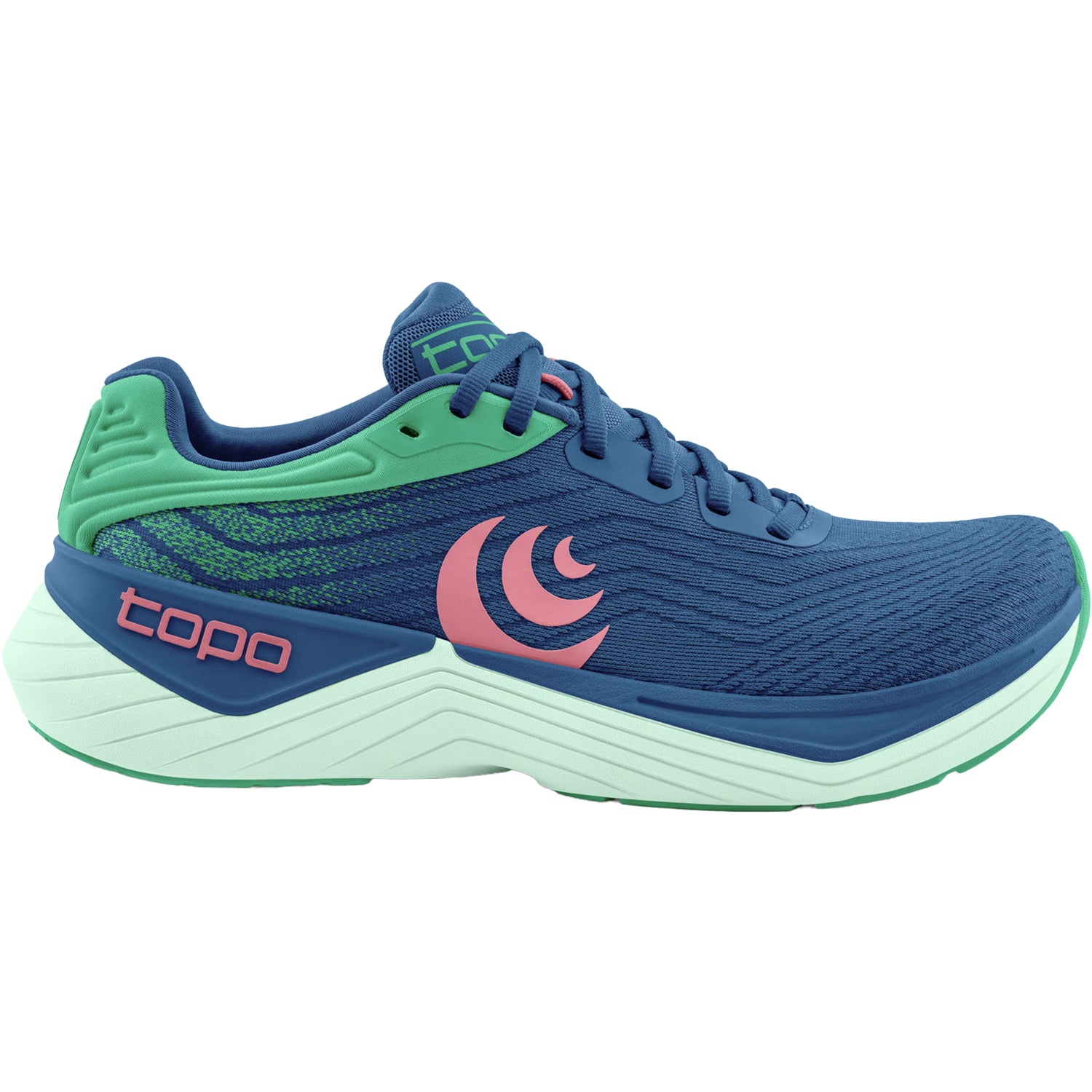 Womens Topo Women's Topo Ultrafly 5 Blue/Aqua Mesh Blue/Aqua Mesh