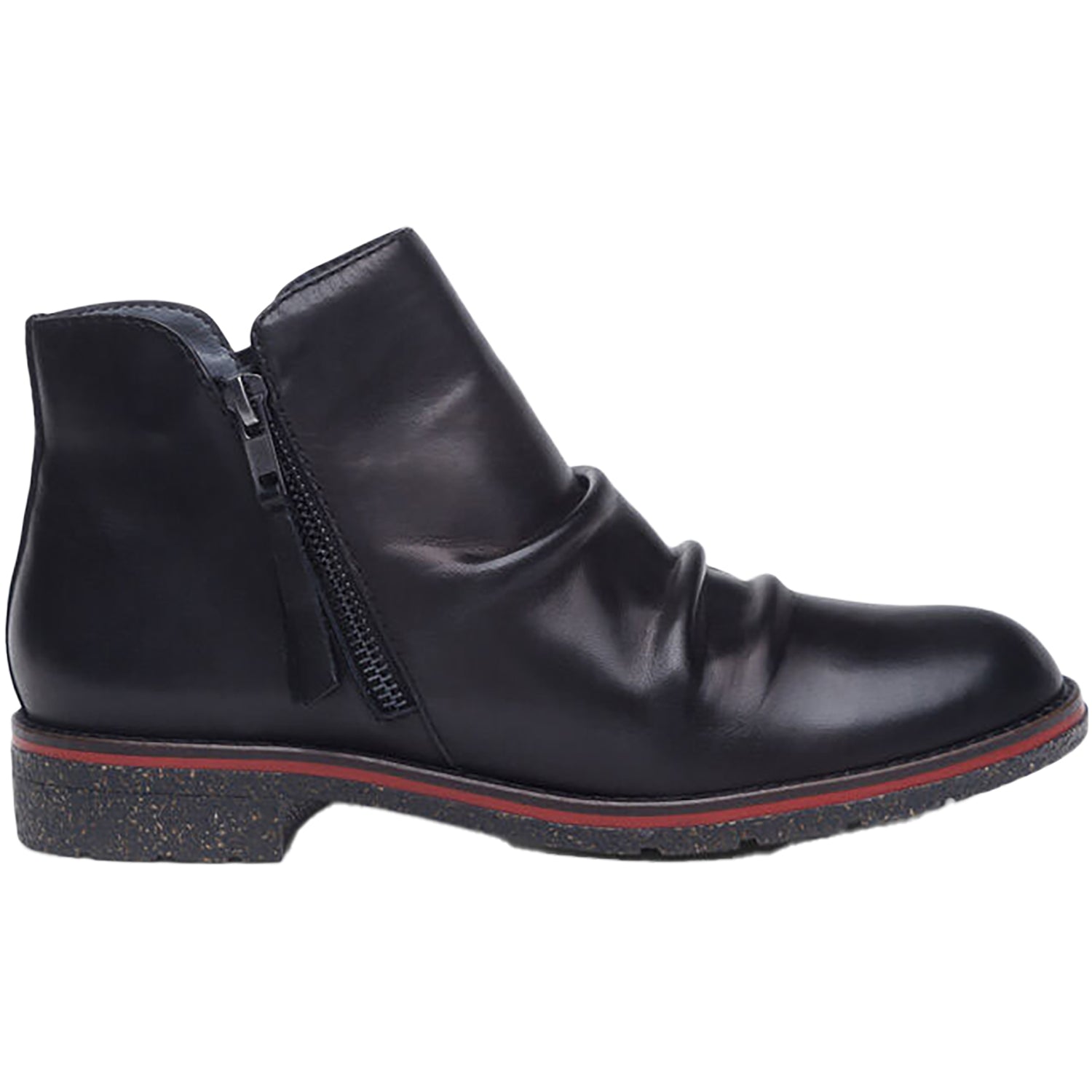 Womens Aetrex Women's Aetrex Mila Black Leather Black Leather
