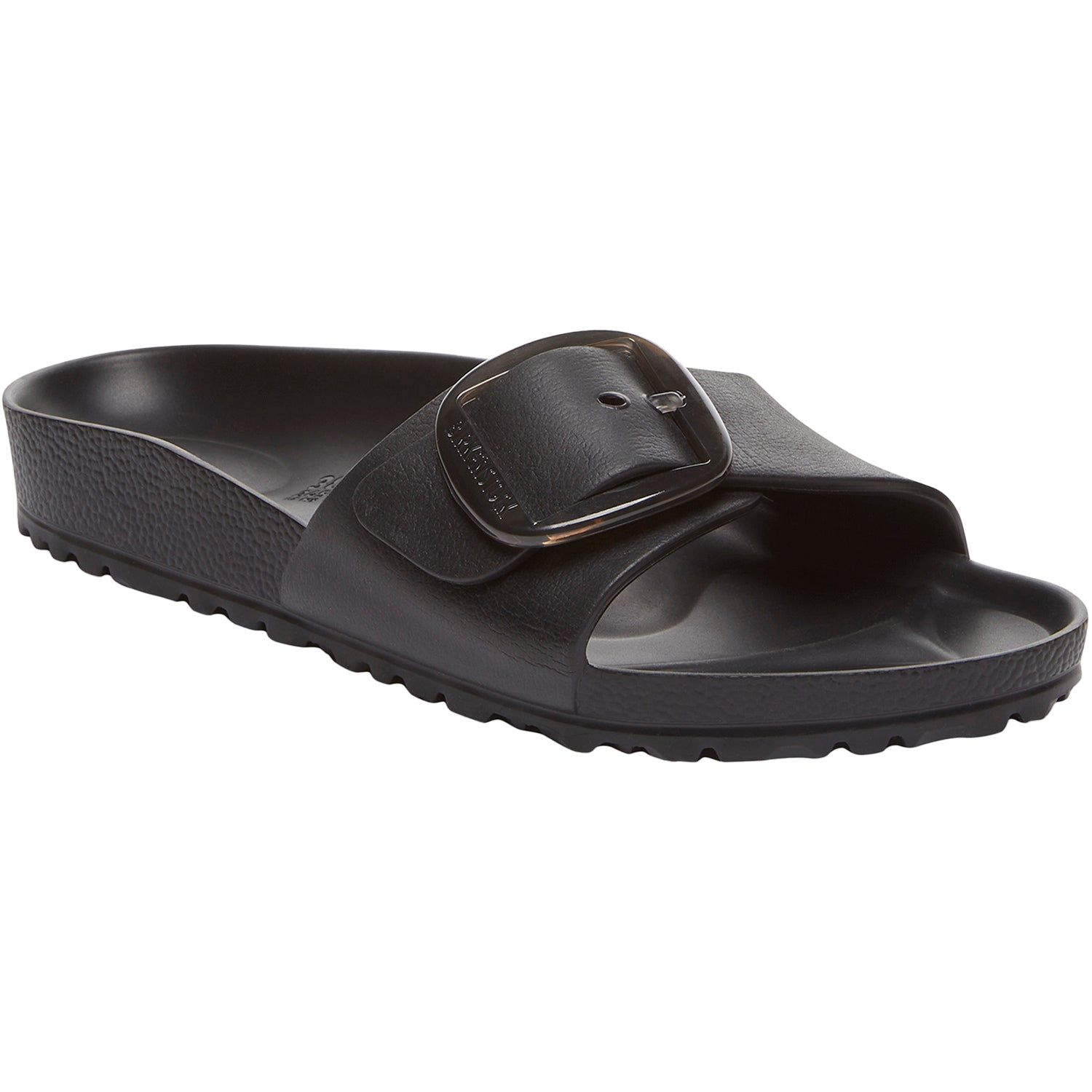Womens Birkenstock Women's Eva Big Buckle Madrid Black Black