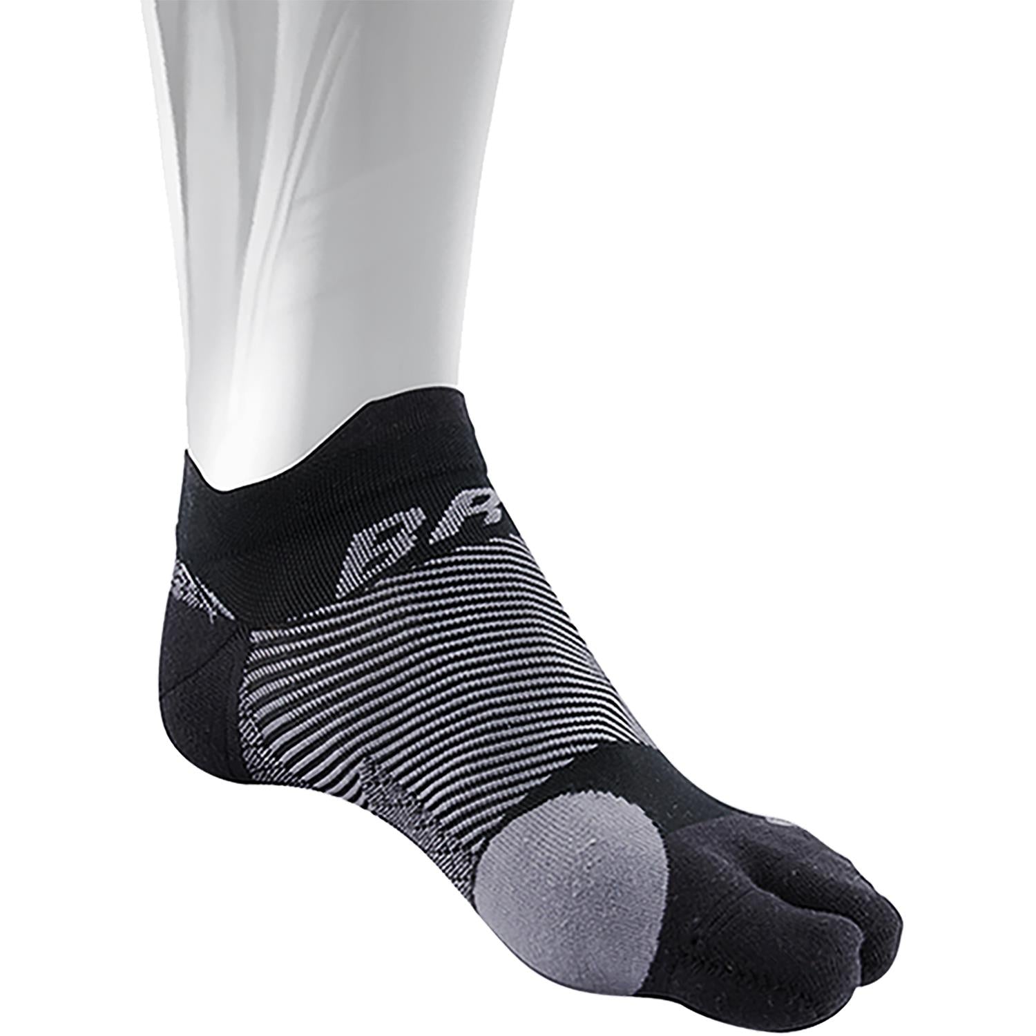 Unisex Os1st Unisex OS1st BR4 Bunion Relief Socks Pair Black Black