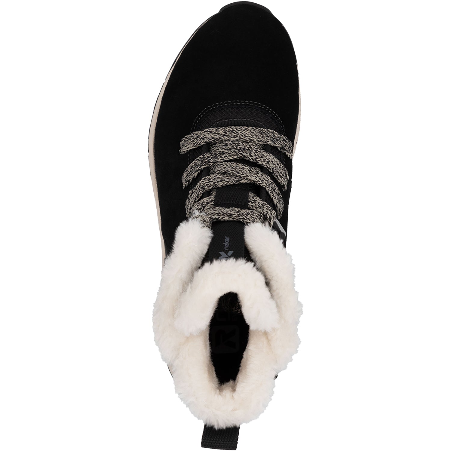Womens Rieker revolution Women's Rieker W0073-00 Schwarz/Schwarz/Black Suede Schwarz/Schwarz/Black Suede