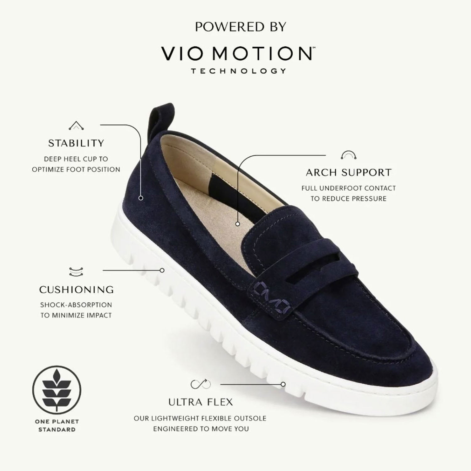 Womens Vionic Women's Vionic Uptown Loafer Magnolia Dusk Suede Magnolia Dusk Suede