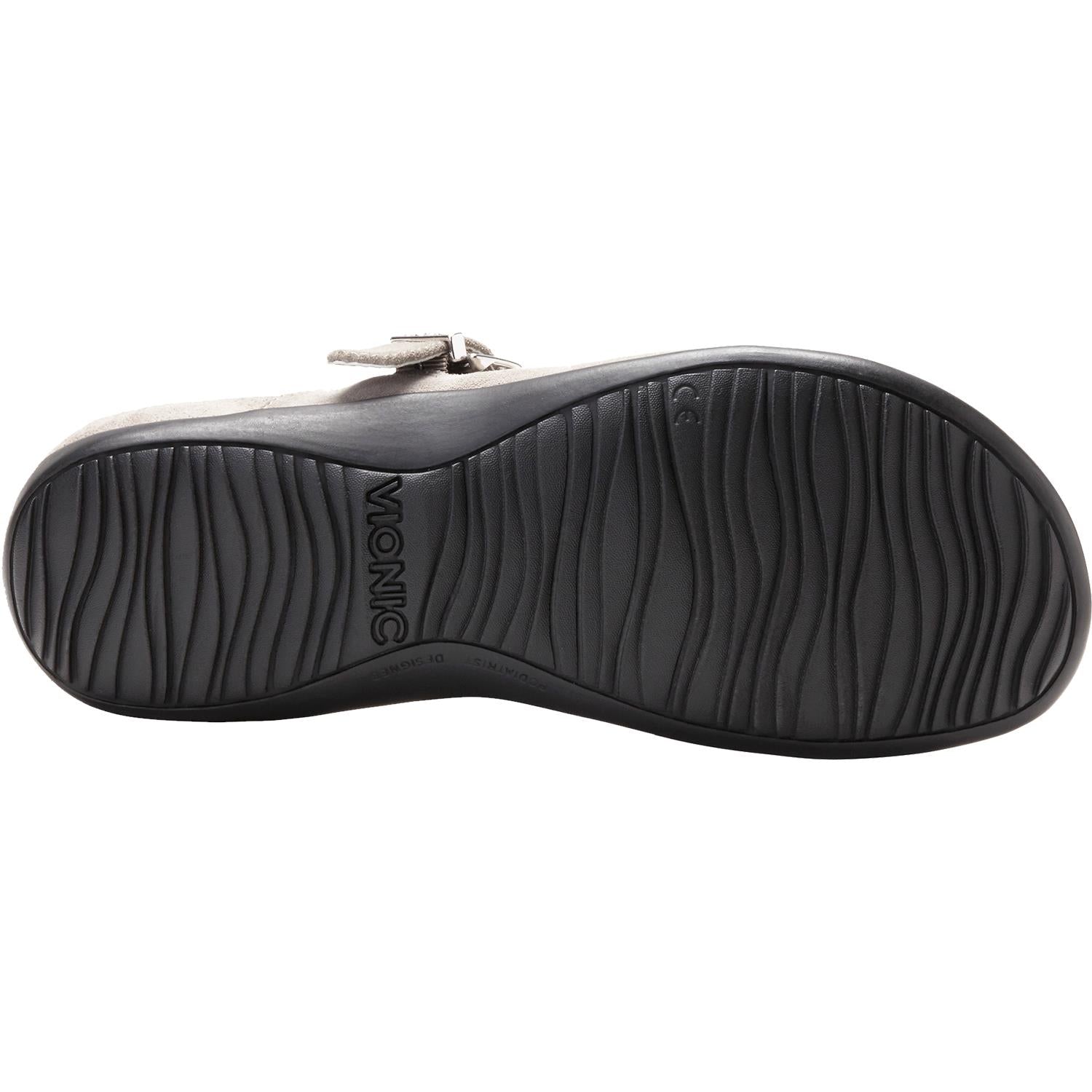 Womens Vionic Women's Vionic Lidia Grey Leather Grey Leather