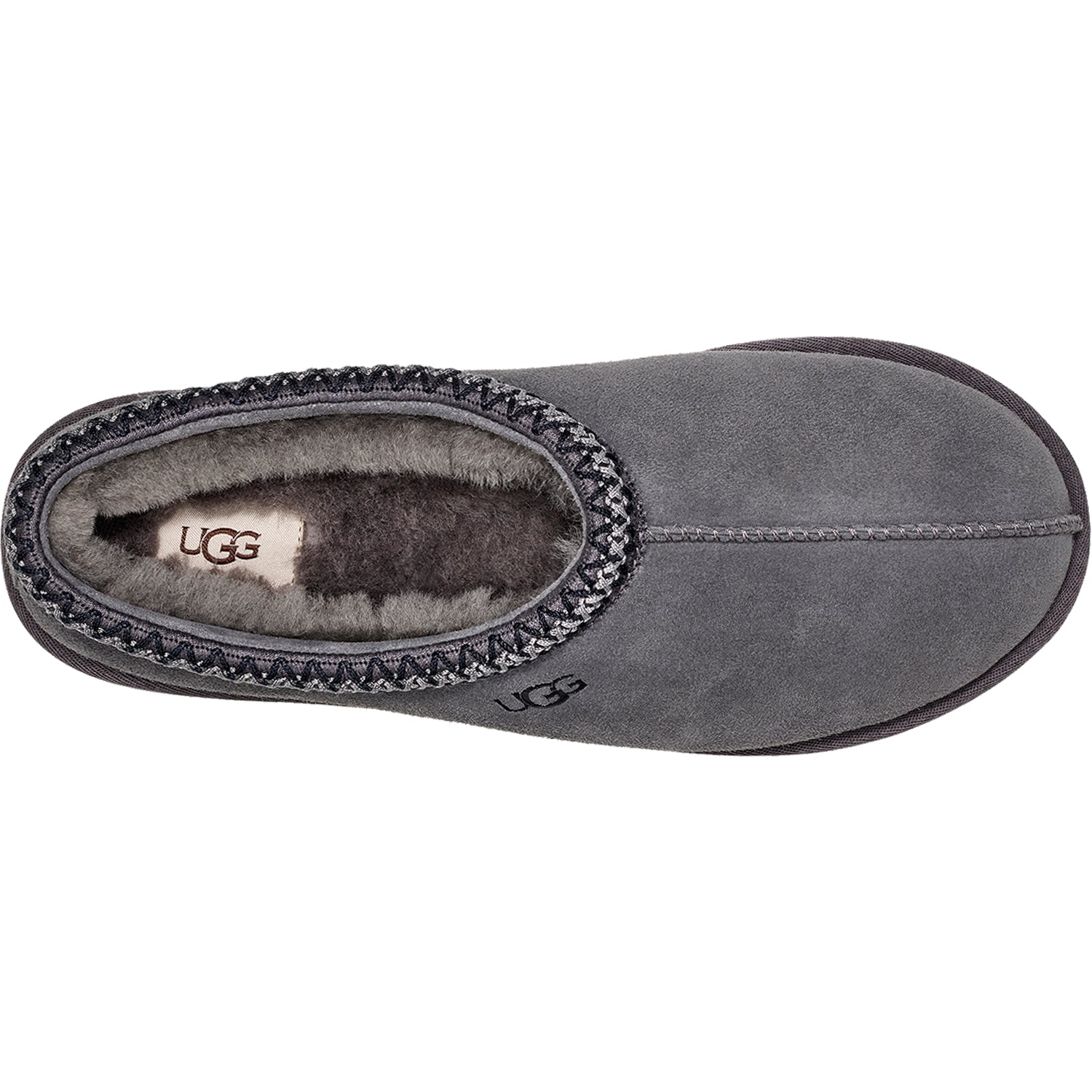 Mens Ugg Men's UGG Tasman Dark Grey Suede Dark Grey Suede