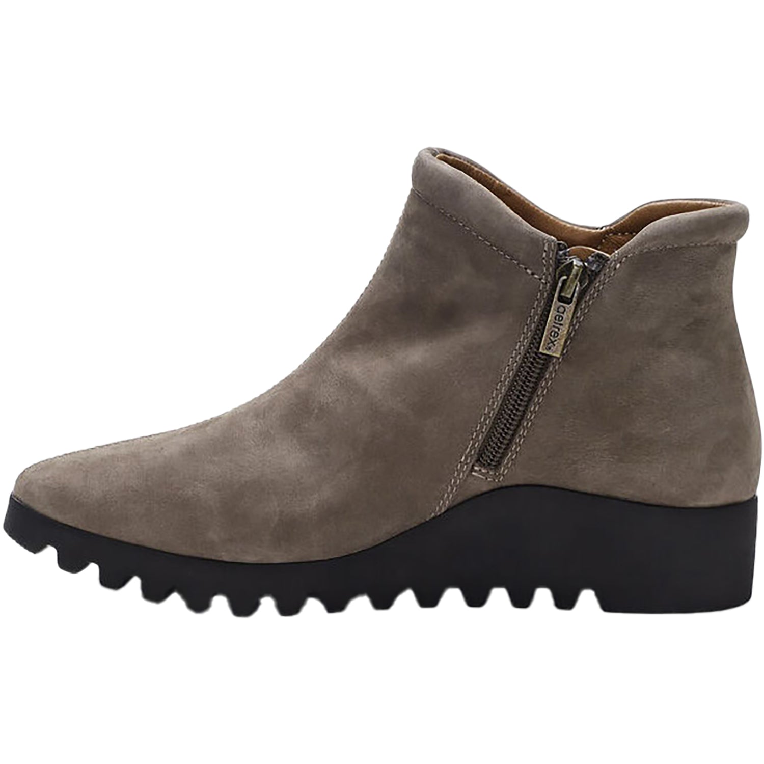 Womens Aetrex Women's Aetrex Zoey Dark Taupe Nubuck Dark Taupe Nubuck