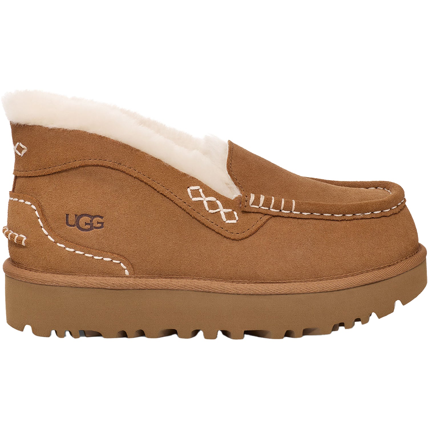 Womens Ugg Women's UGG Ansley Parc Chestnut Sheepskin Chestnut Sheepskin