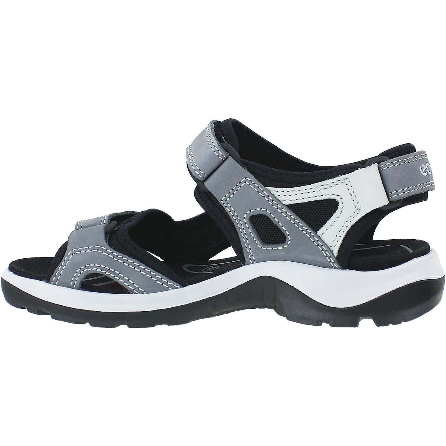 Womens Ecco Women's Ecco Offroad Yucatan Titanium Nubuck/Leather Titanium Leather