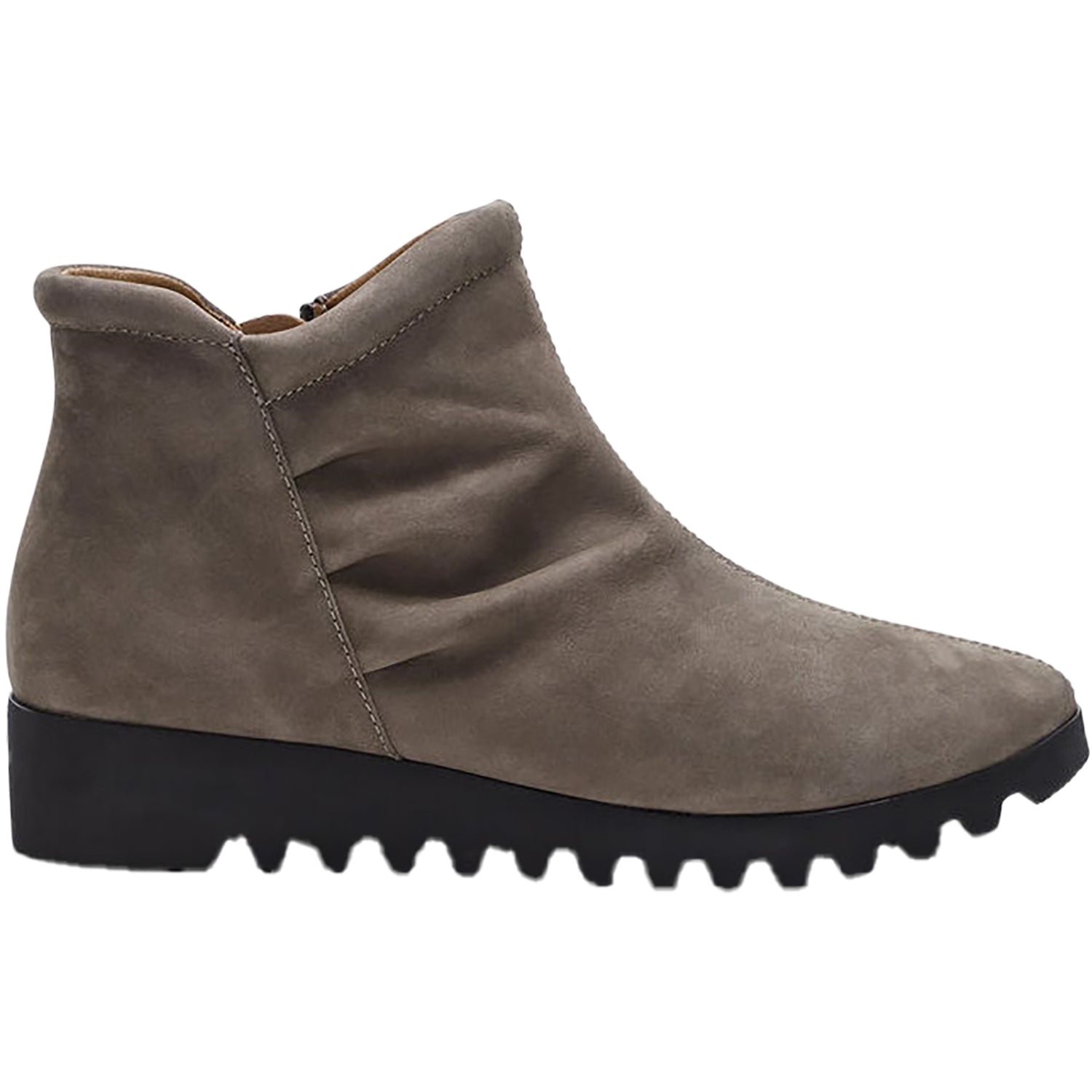 Womens Aetrex Women's Aetrex Zoey Dark Taupe Nubuck Dark Taupe Nubuck