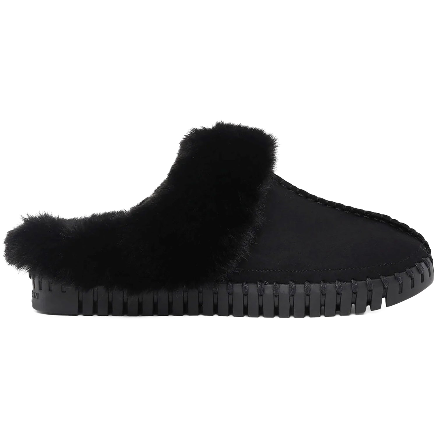 Womens Ilse jacobsen Women's Ilse Jacobsen Tulip 3871 Slipper Black/Black Synthetic Black/Black Synthetic