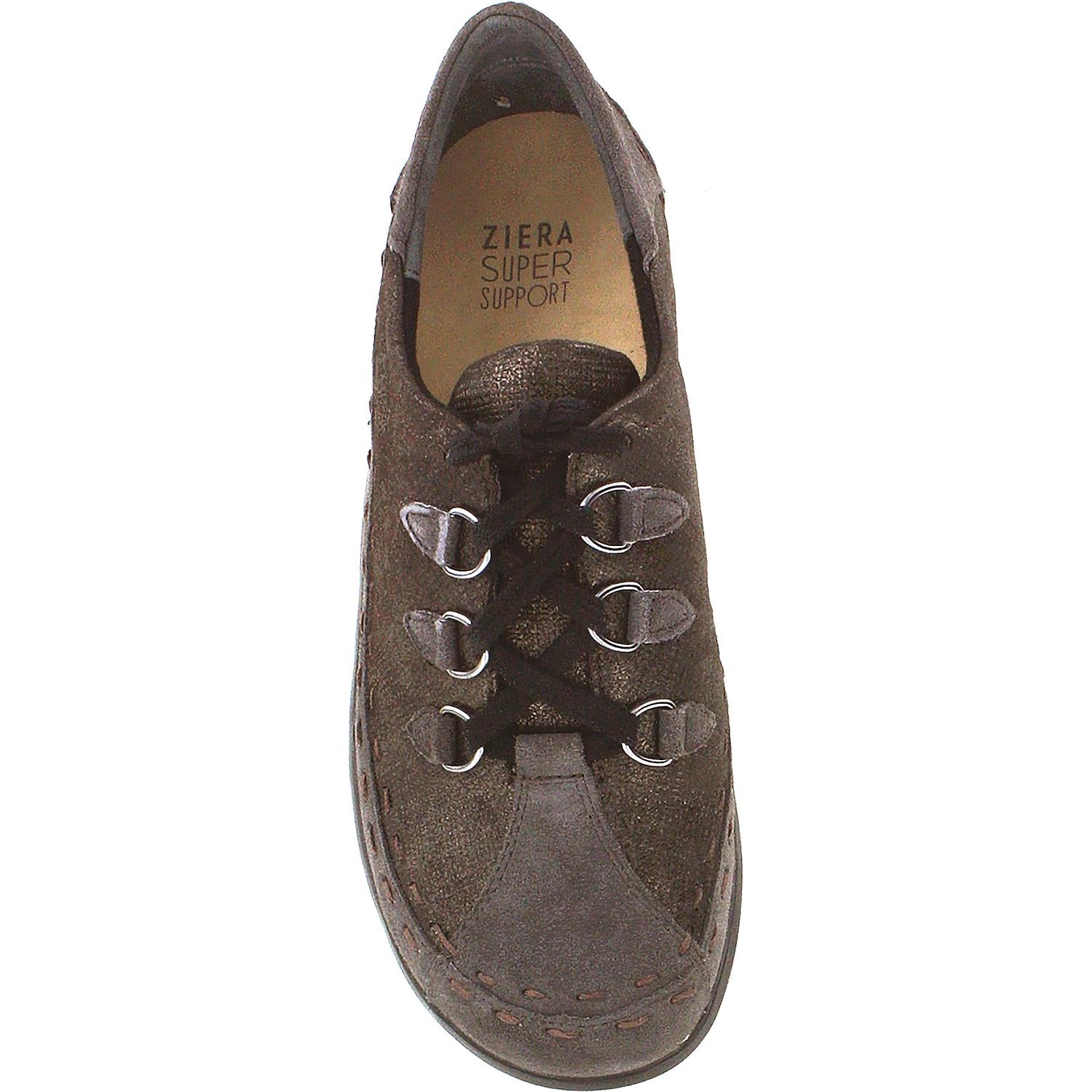 Womens Ziera Women's Ziera Allsorts Espresso Metallic Suede/Grig Nubuck Espresso Metallic Suede/Grig Nubuck