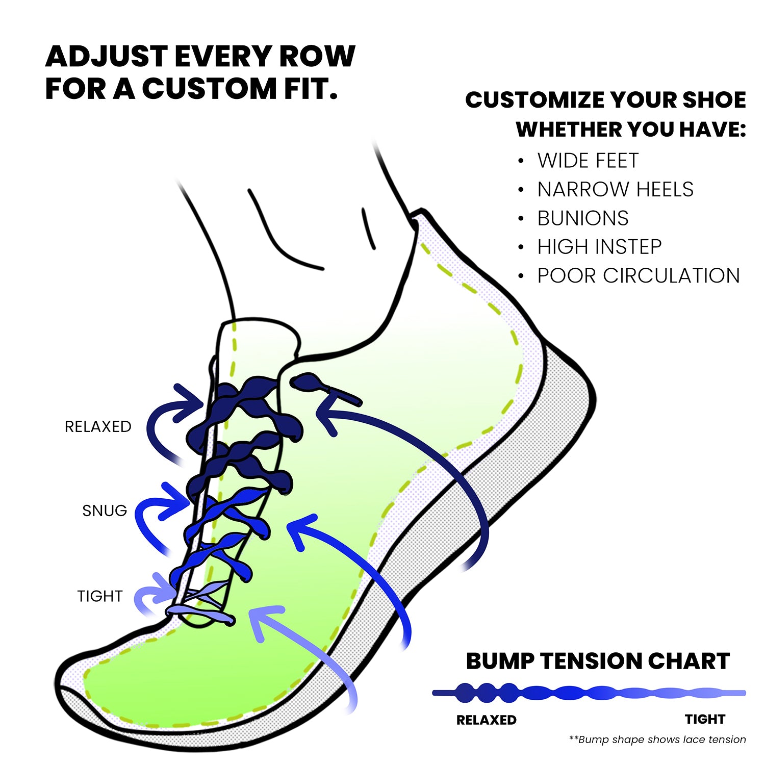 Unisex Caterpy Unisex Caterpy Run Performance Elastic No Tie Shoelaces Jaguar Black Jaguar Black