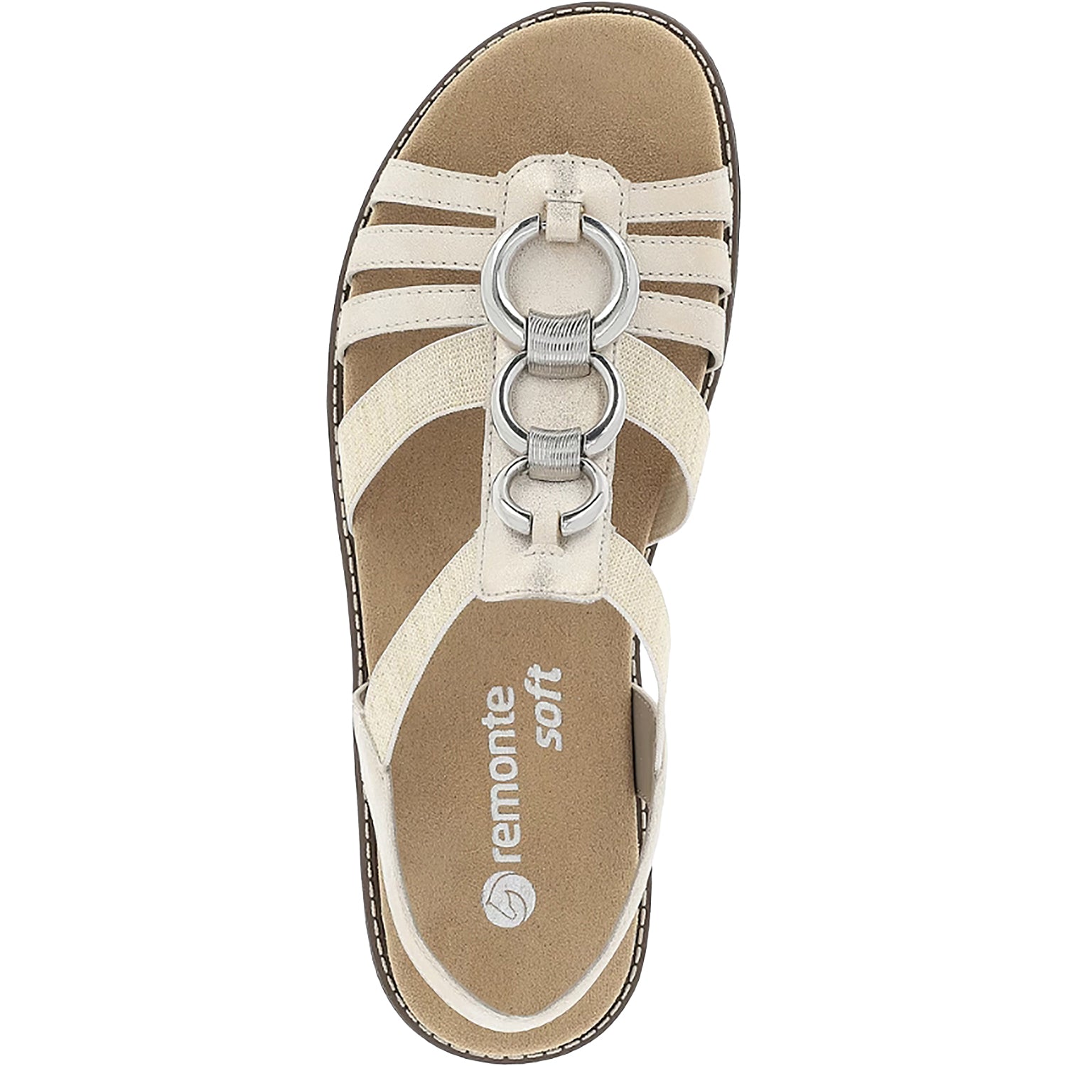 Womens Remonte Women's Remonte D20743-60 Mushce/Beige Gold Synthetic Mushce/Beige Gold Synthetic