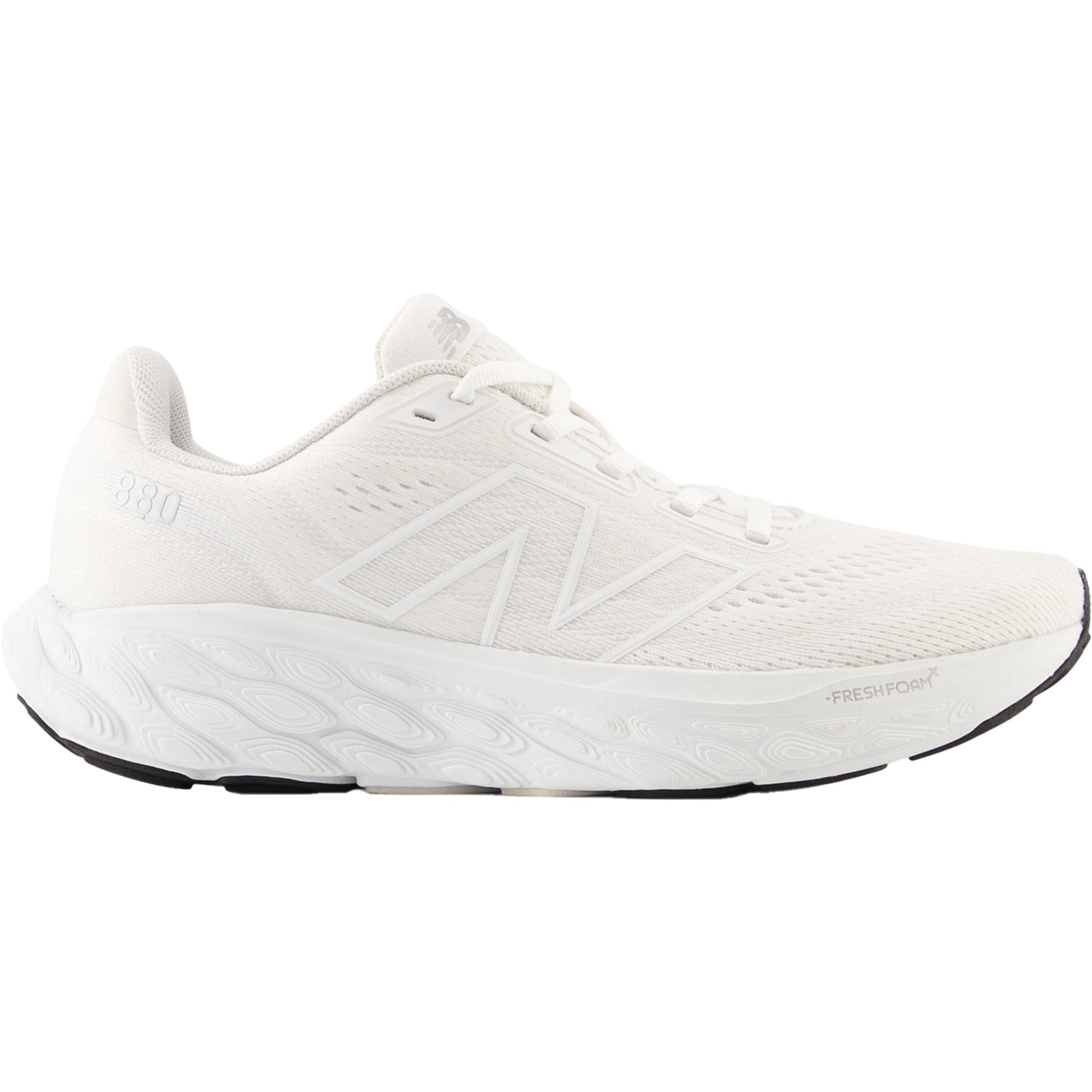 Womens New balance Women's New Balance W880W14 Fresh Foam X 880v14 White/Silver Metallic Mesh White/Silver Metallic Mesh