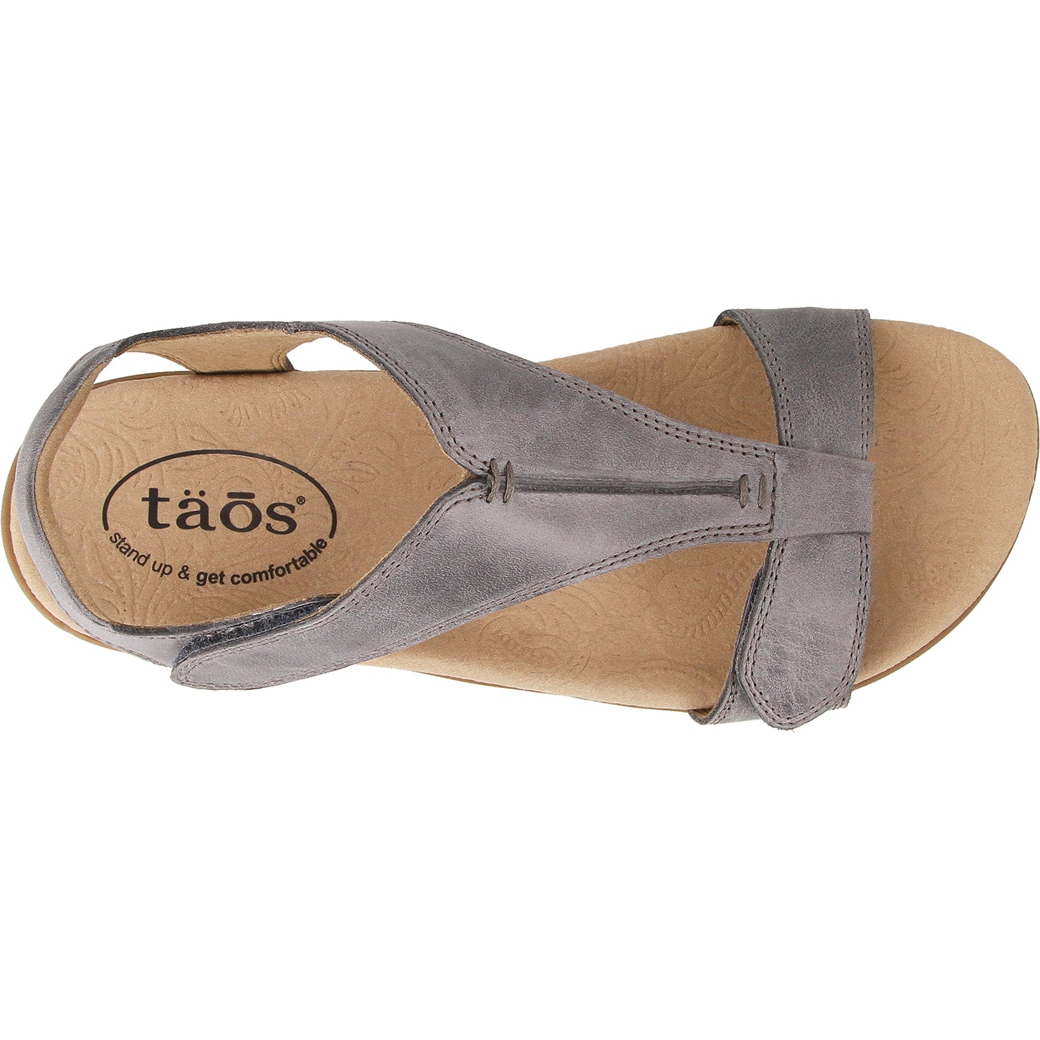 Womens Taos Women's Taos The Show Steel Leather Steel Leather