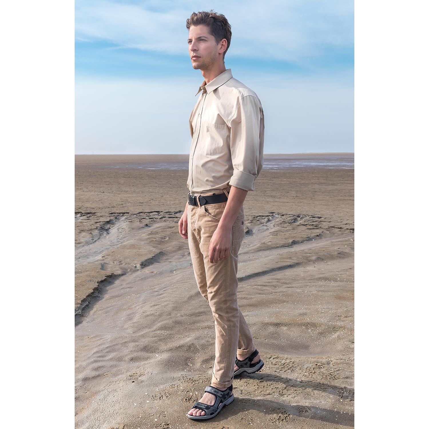 Mens Ecco Men's Ecco Yucatan Offroad Espresso/Cocoa/Black Nubuck/Leather Espresso/Cocoa/Black Nubuck/Leather
