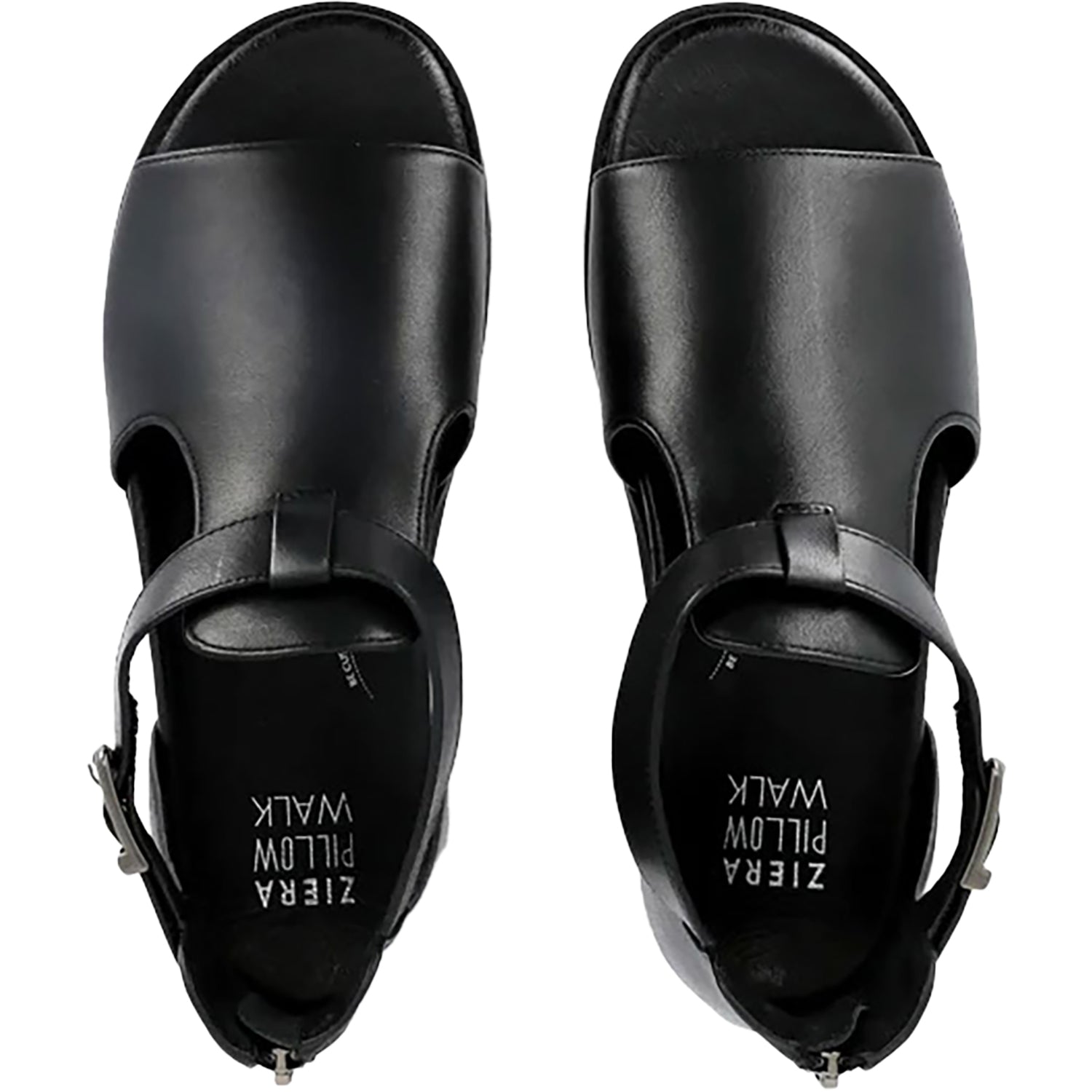 Womens Ziera Women's Ziera Jeskie Black Leather Black Leather