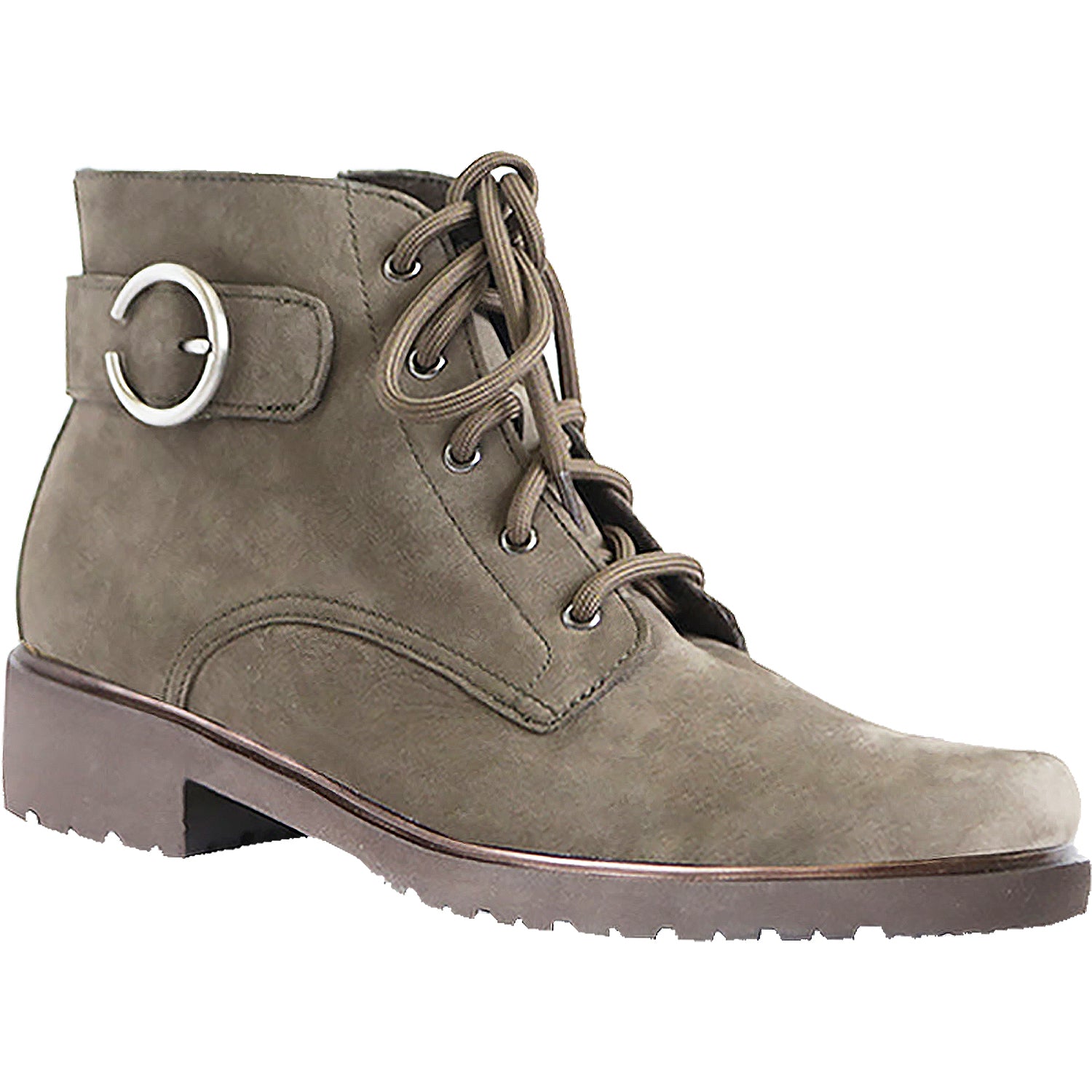 Womens Munro Women's Munro Bradley II Moss Green Nubuck Moss Green Nubuck