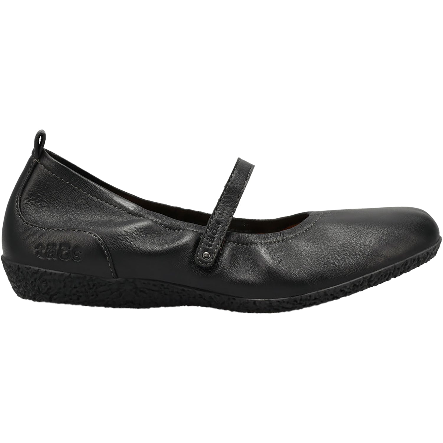 Womens Taos Women's Taos Babble Black Leather Black Leather