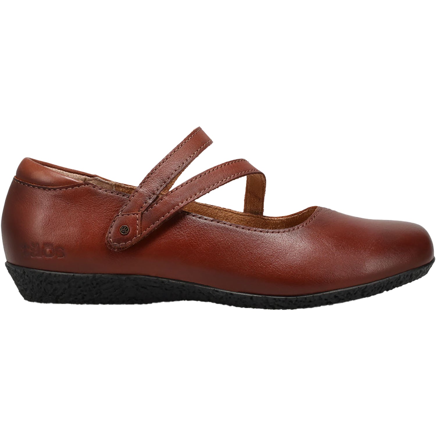 Womens Taos Women's Taos Banter Cognac Leather Cognac Leather