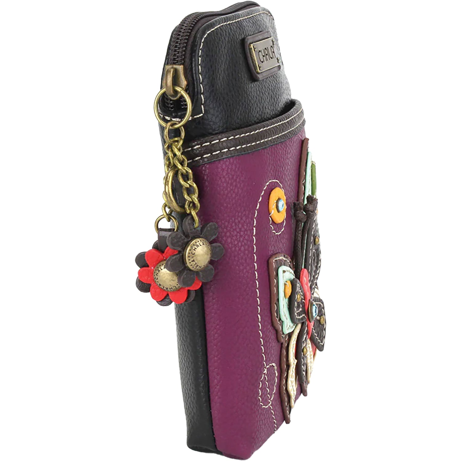 Chala Chala Butterfly Cellphone Crossbody Purple Purple