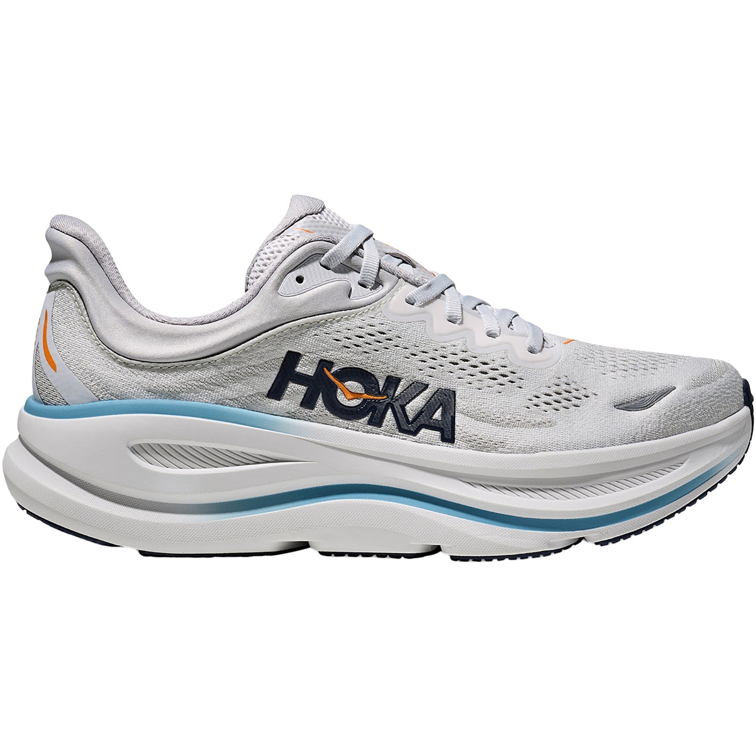 Mens Hoka one one Men's Hoka Bondi 9 Stardust/Cosmic Grey Stardust/Cosmic Grey