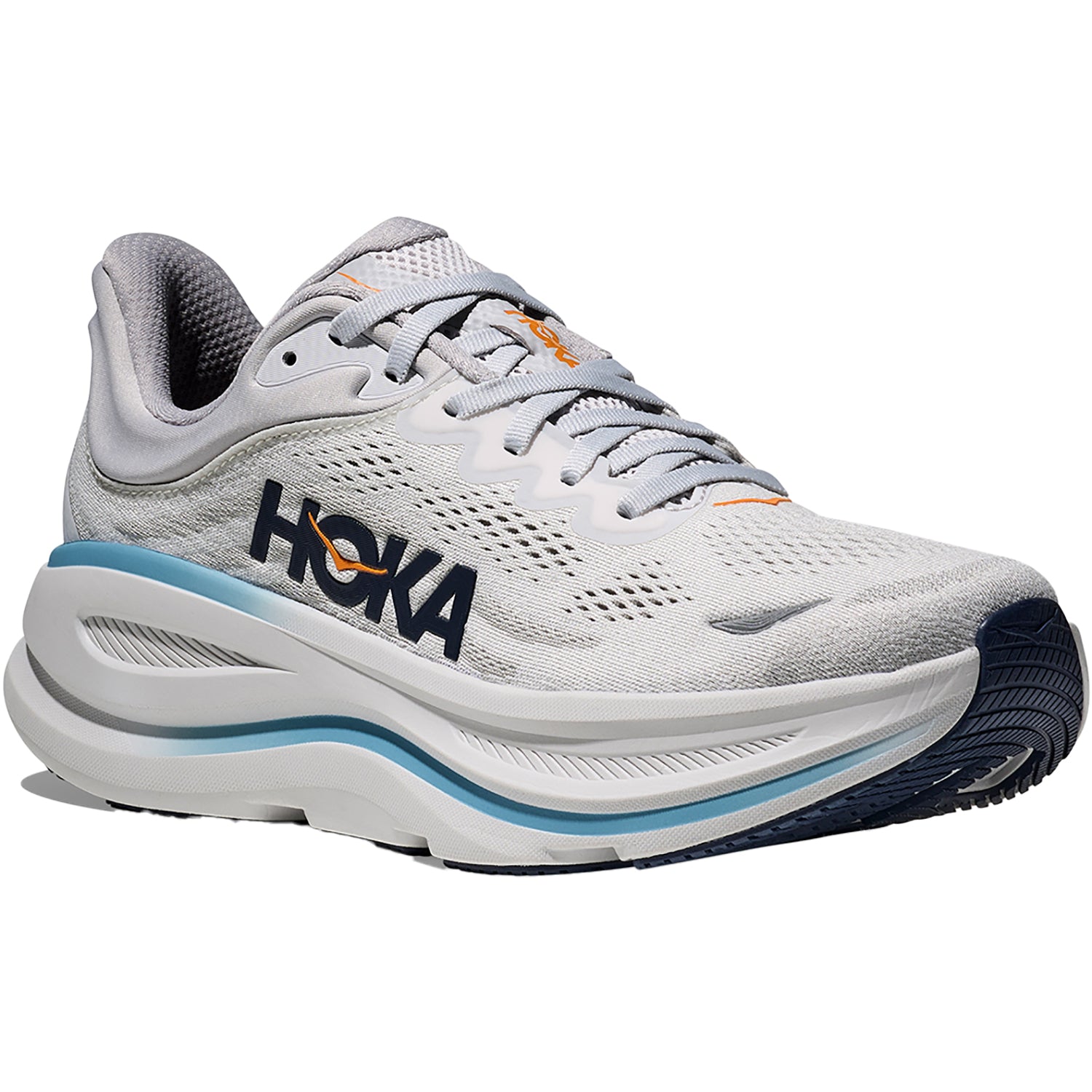 Mens Hoka one one Men's Hoka Bondi 9 Stardust/Cosmic Grey Stardust/Cosmic Grey