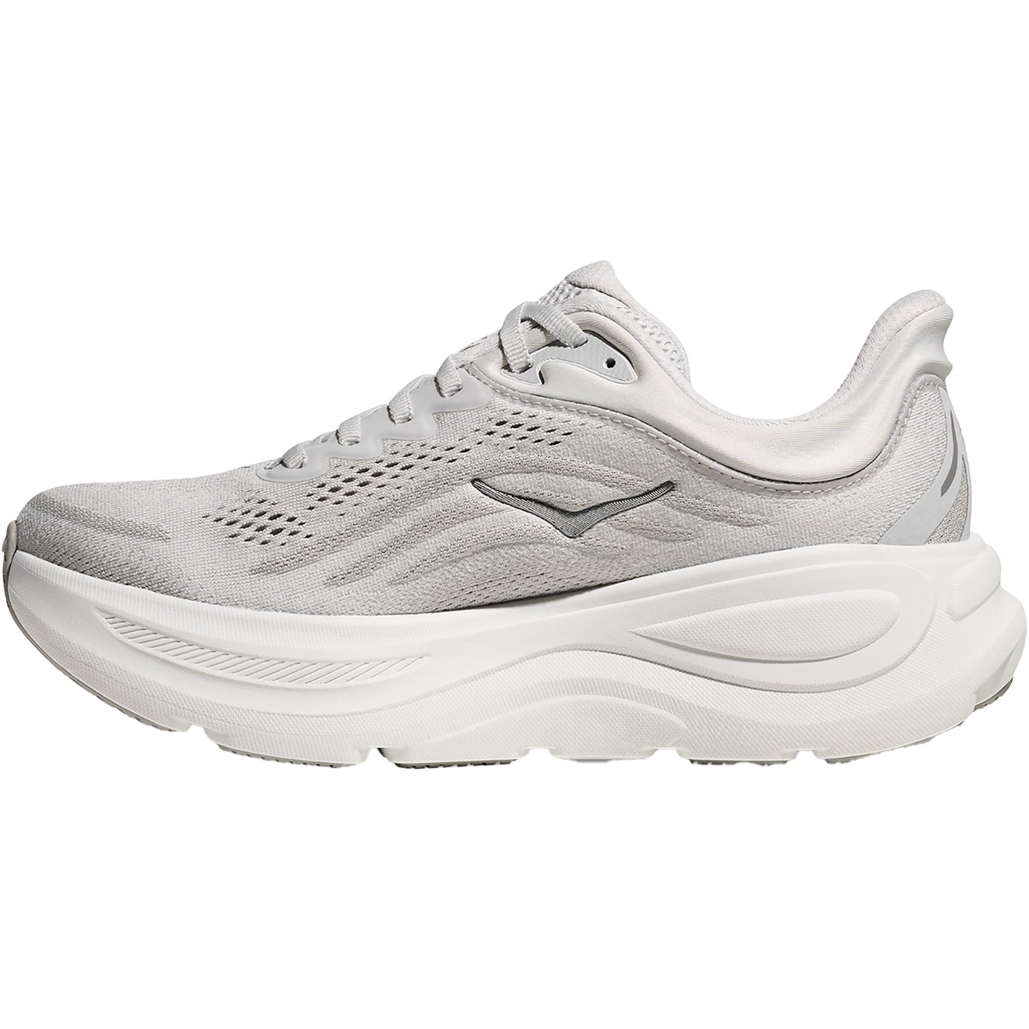 Womens Hoka one one Women's Hoka Bondi 9 Stardust/Silver Stardust/Silver
