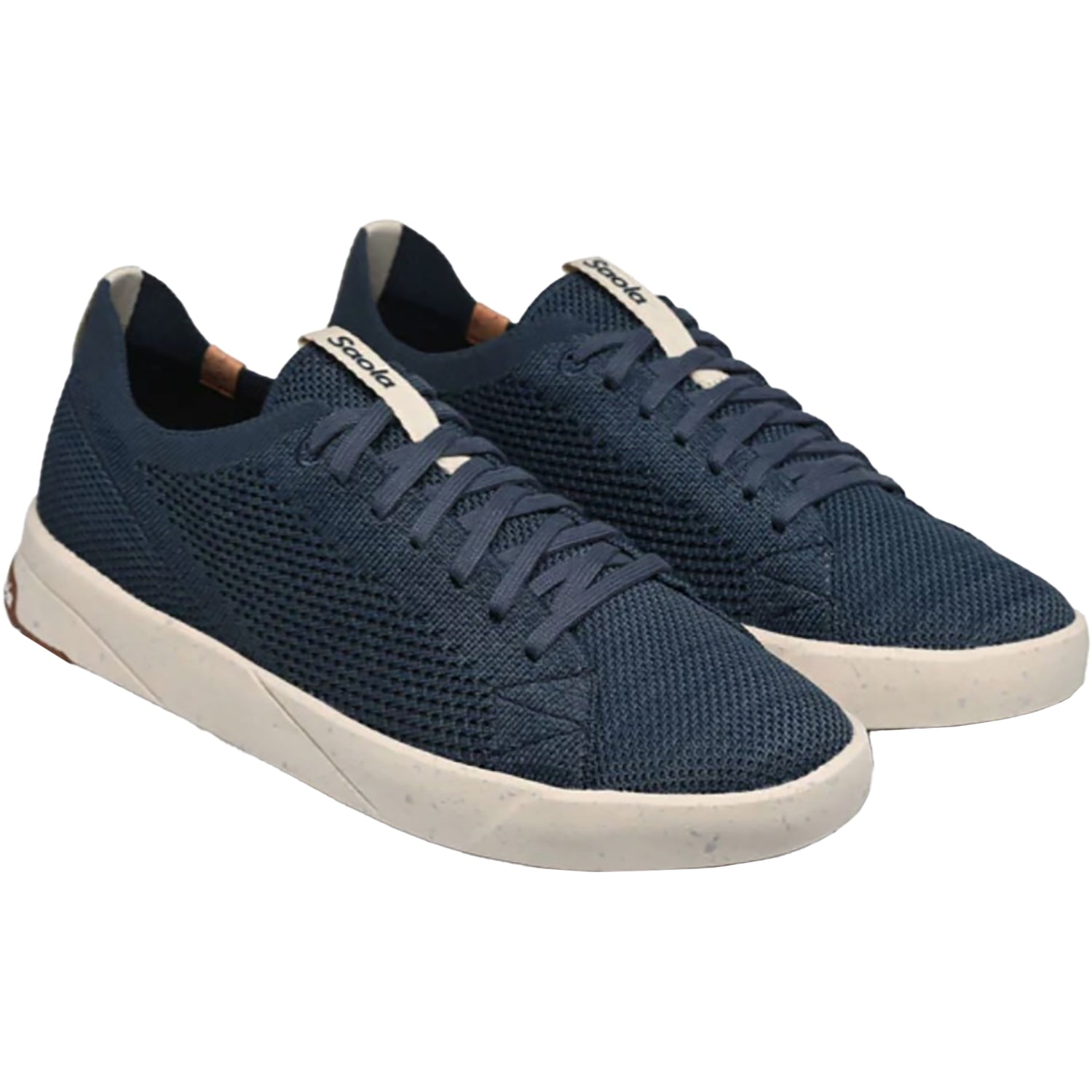 Womens Saola Women's Saola Cannon Knit 3 Navy/Gold Navy/Gold