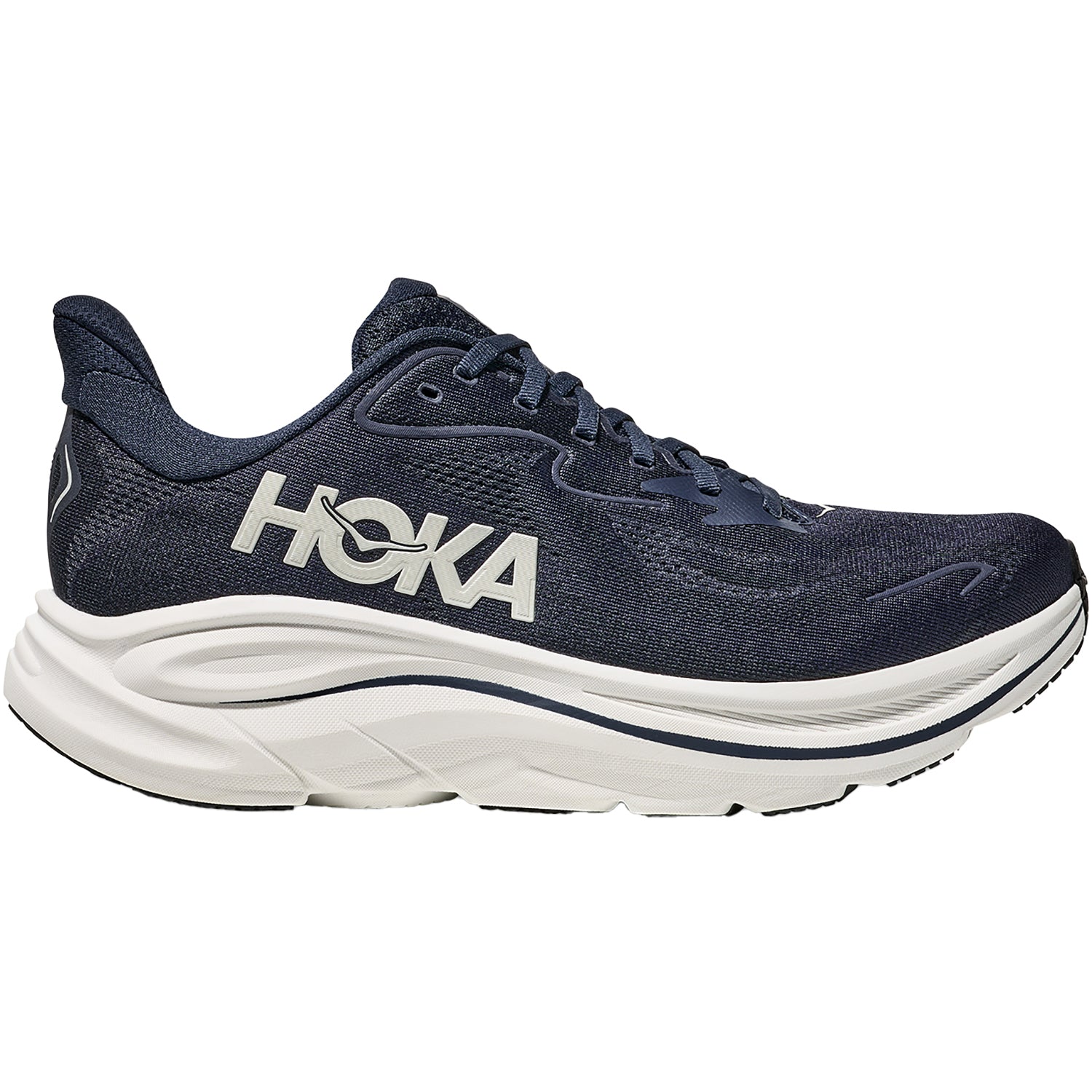 Mens Hoka one one Men's Hoka Clifton 10 Navy/White Navy/White