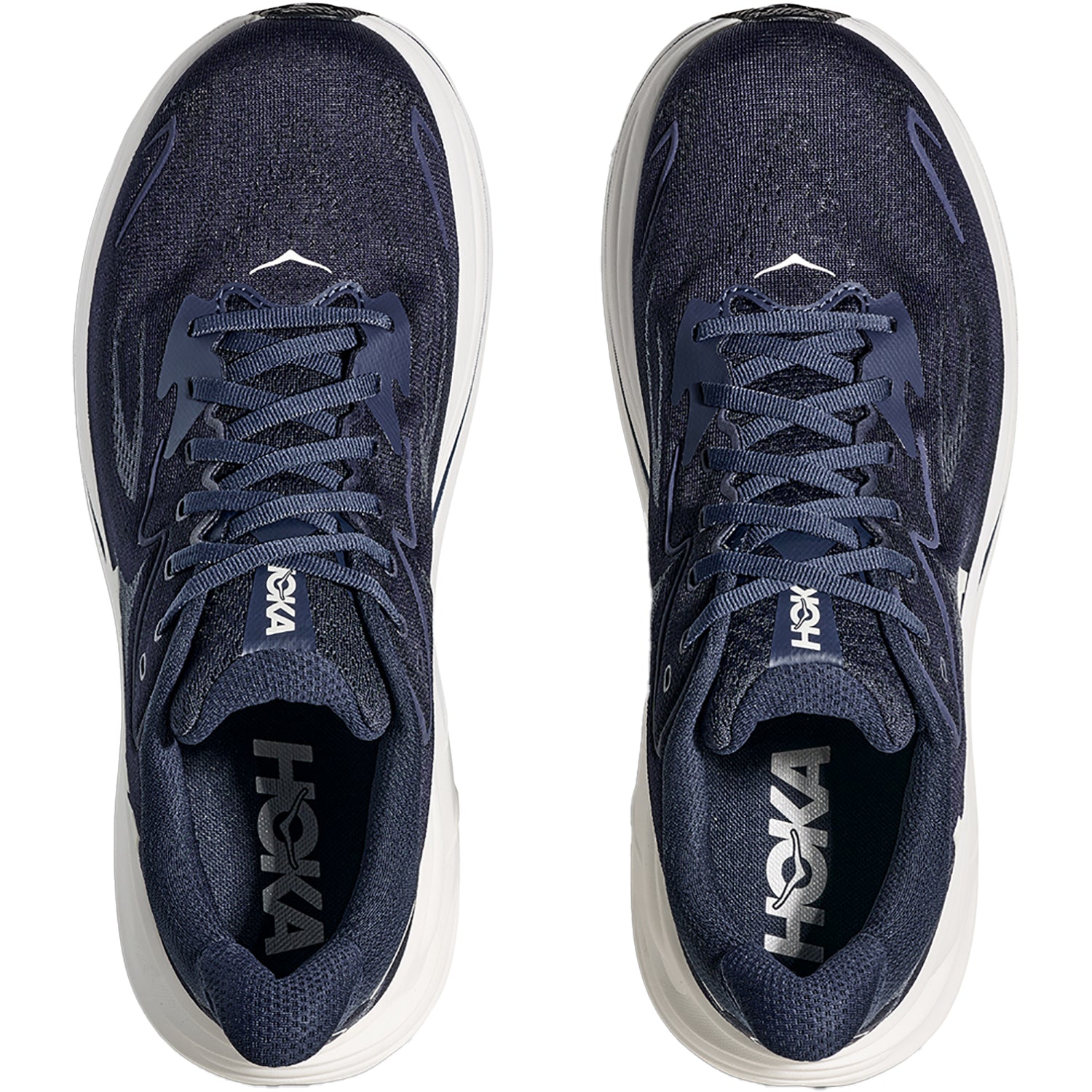 Mens Hoka one one Men's Hoka Clifton 10 Navy/White Navy/White