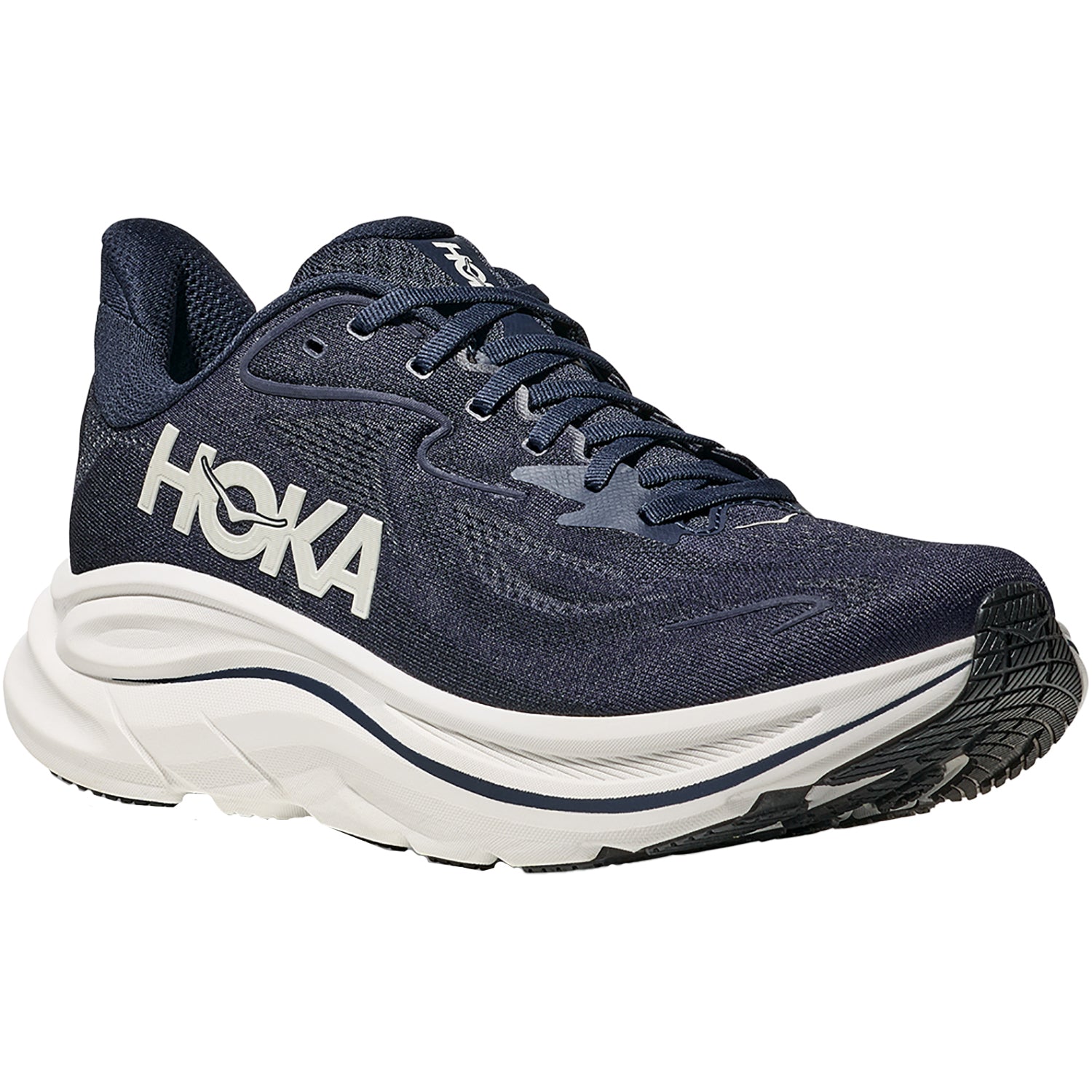 Mens Hoka one one Men's Hoka Clifton 10 Navy/White Navy/White