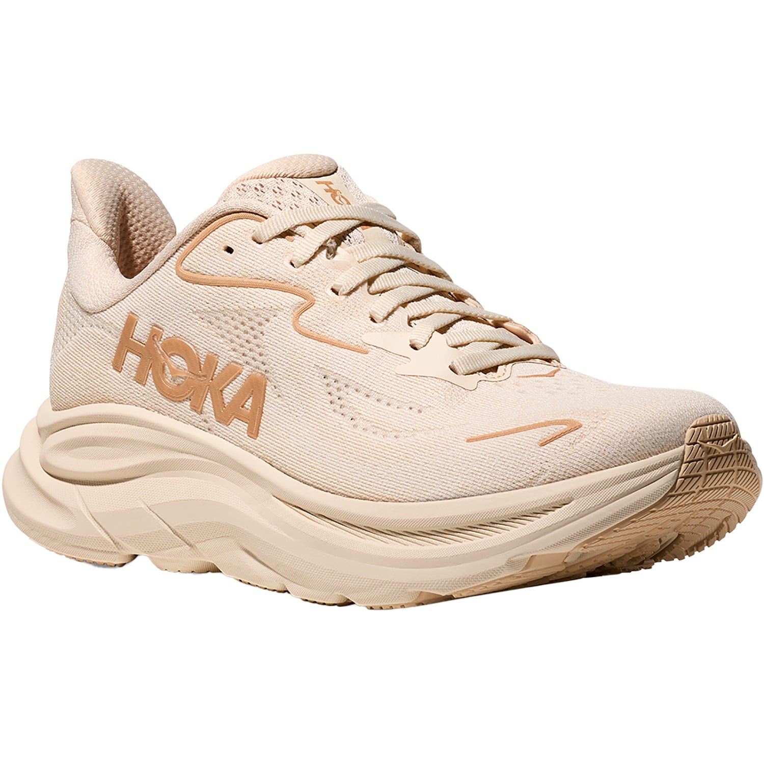 Womens Hoka one one Women's Hoka Clifton 10 Vanilla/Birch Vanilla/Birch