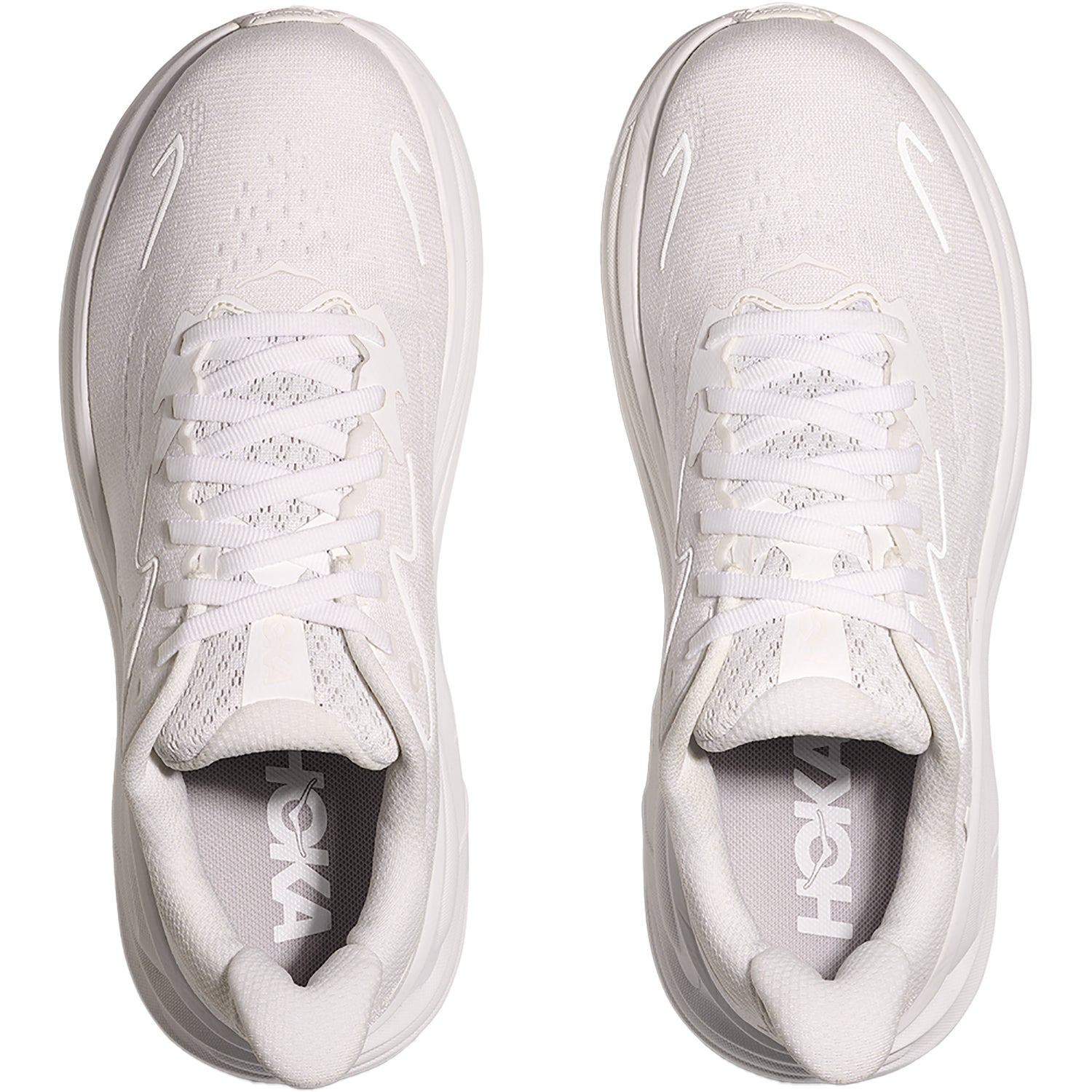 Womens Hoka one one Women's Hoka Clifton 10 White/White White/White