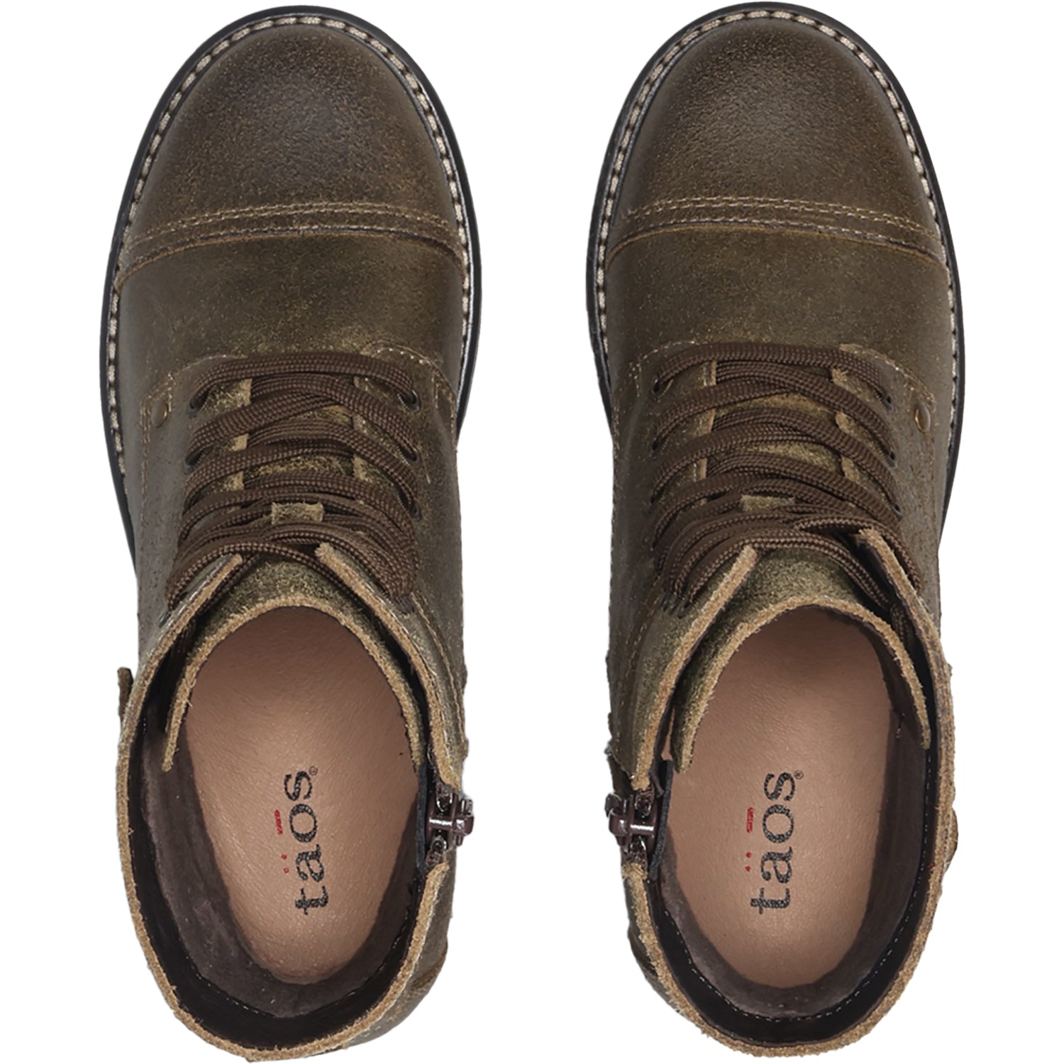Womens Taos Women's Taos Crave Olive Ruff Out Olive Ruff Out