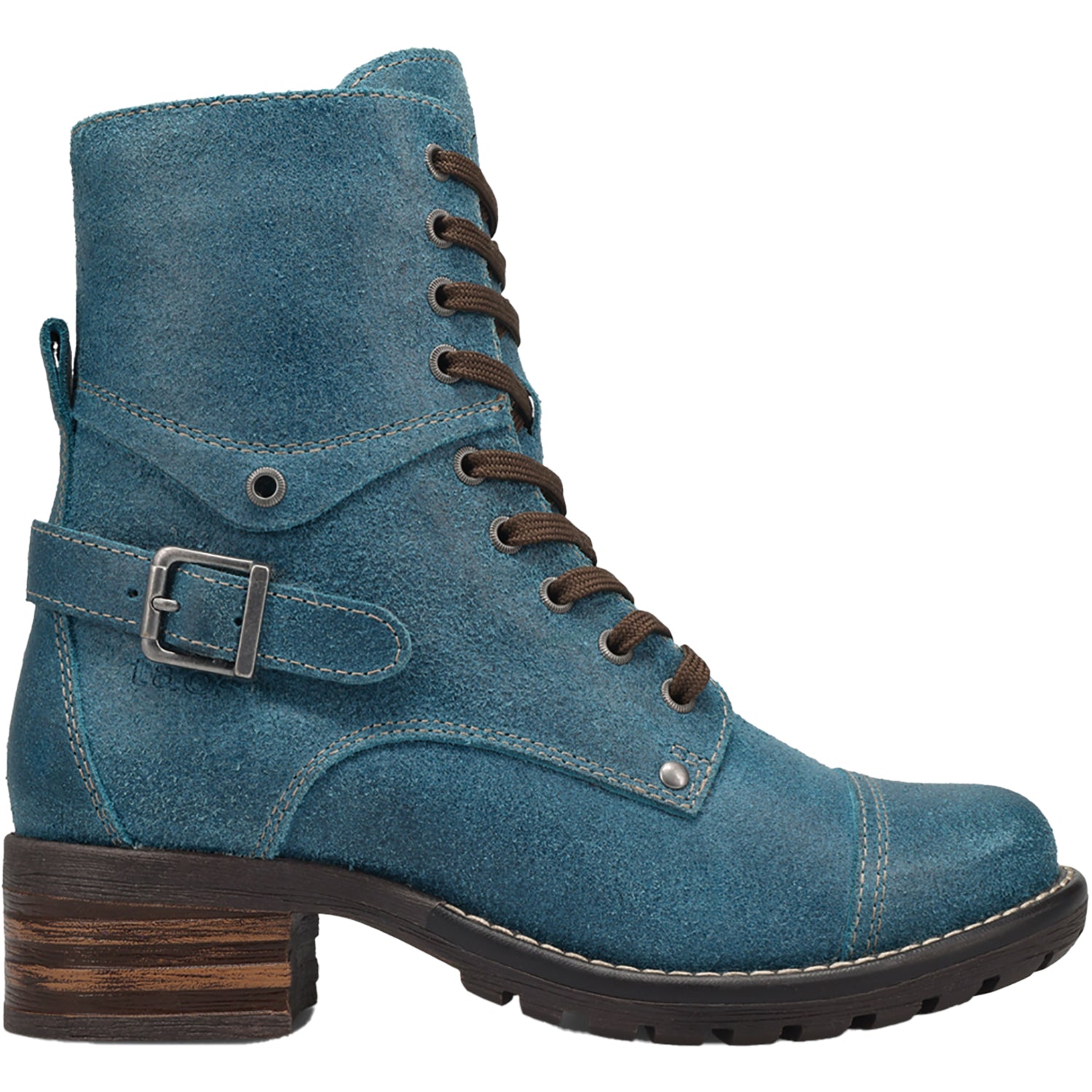 Womens Taos Women's Taos Crave Petrol Blue Ruff Out Petrol Blue Ruff Out