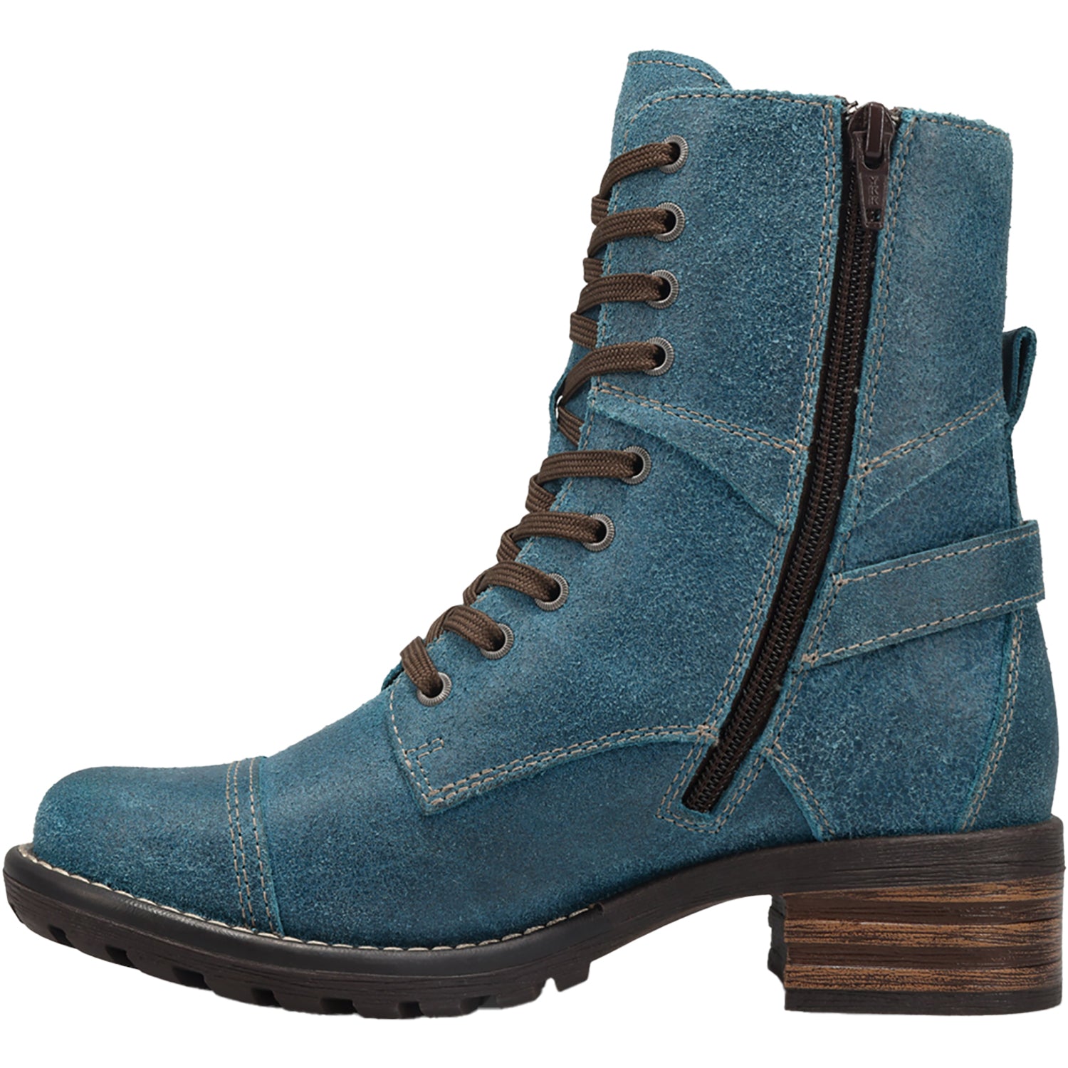 Womens Taos Women's Taos Crave Petrol Blue Ruff Out Petrol Blue Ruff Out
