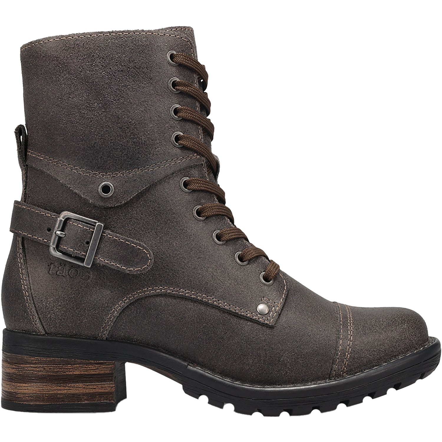 Womens Taos Women's Crave Charcoal Ruff Out Charcoal Ruff Out