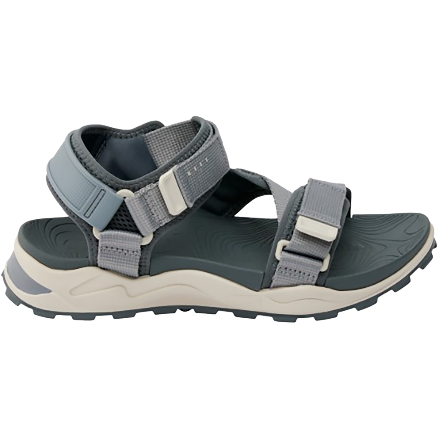 Mens Reef Men's Reef Cross-Shore Grey/Tan Grey/Tan