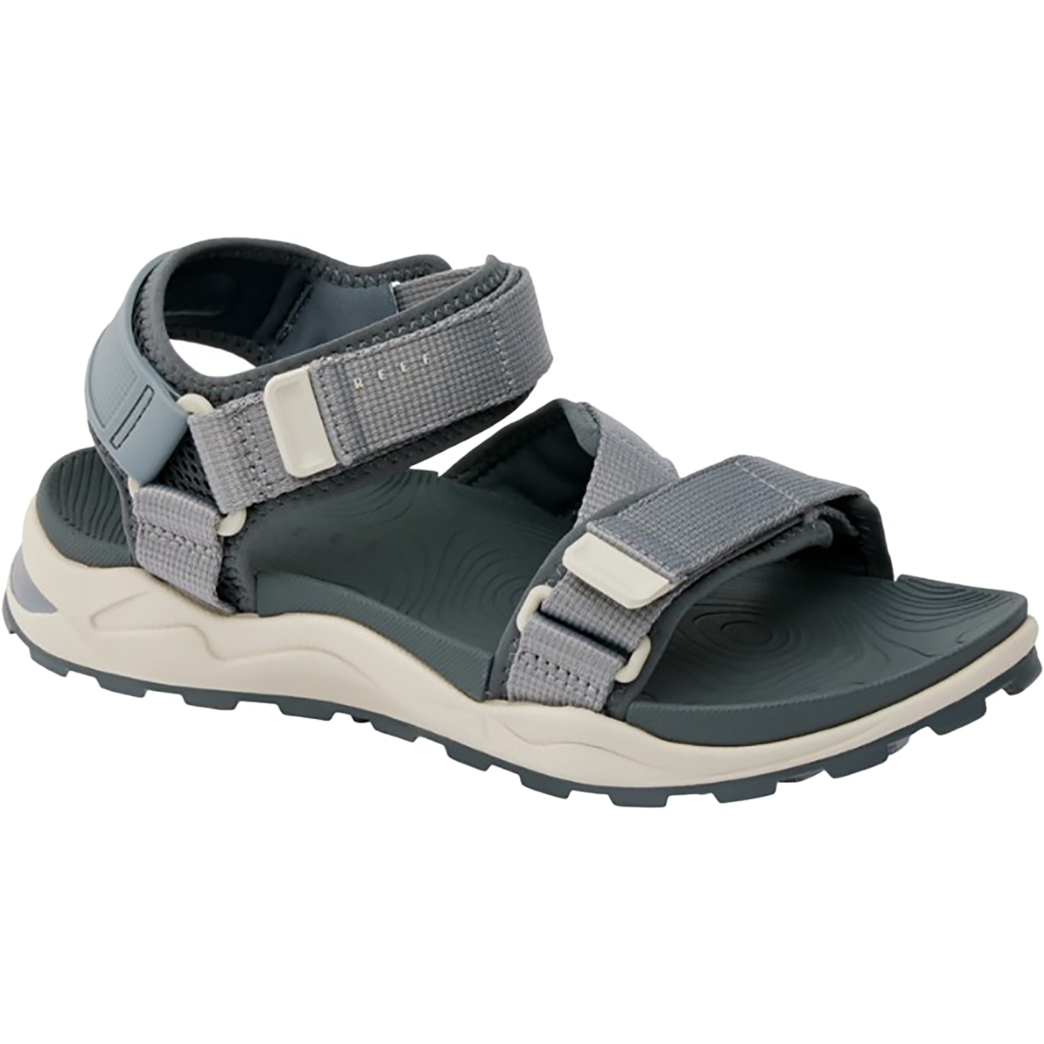 Mens Reef Men's Reef Cross-Shore Grey/Tan Grey/Tan