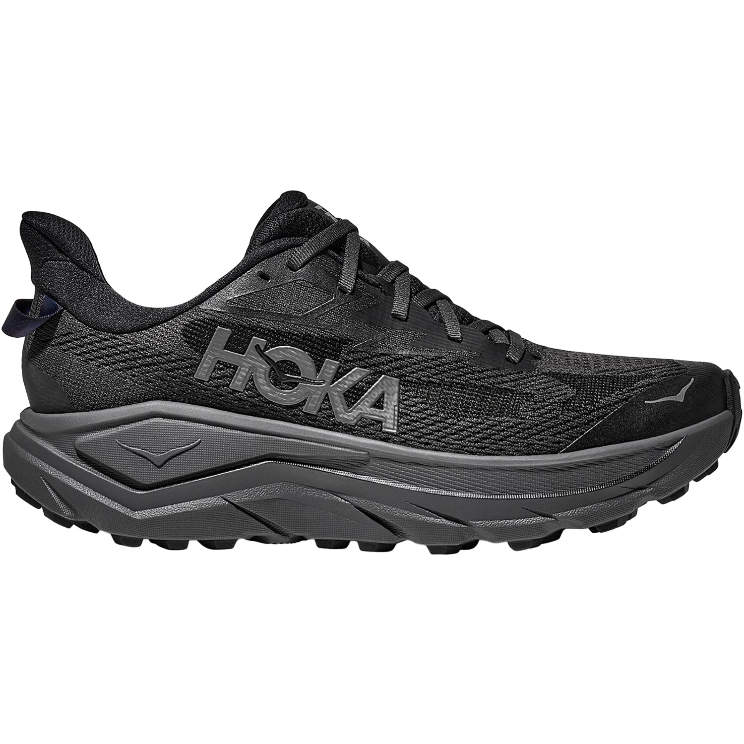 Mens Hoka one one Men's Hoka Challenger 8 Black/Outer Orbit Black/Outer Orbit