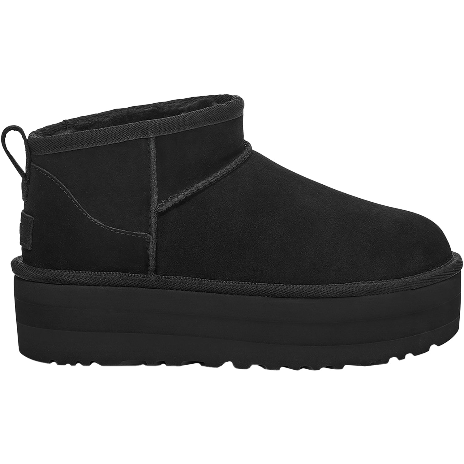 Womens Ugg Women's UGG Classic Ultra Mini Platform Black Black