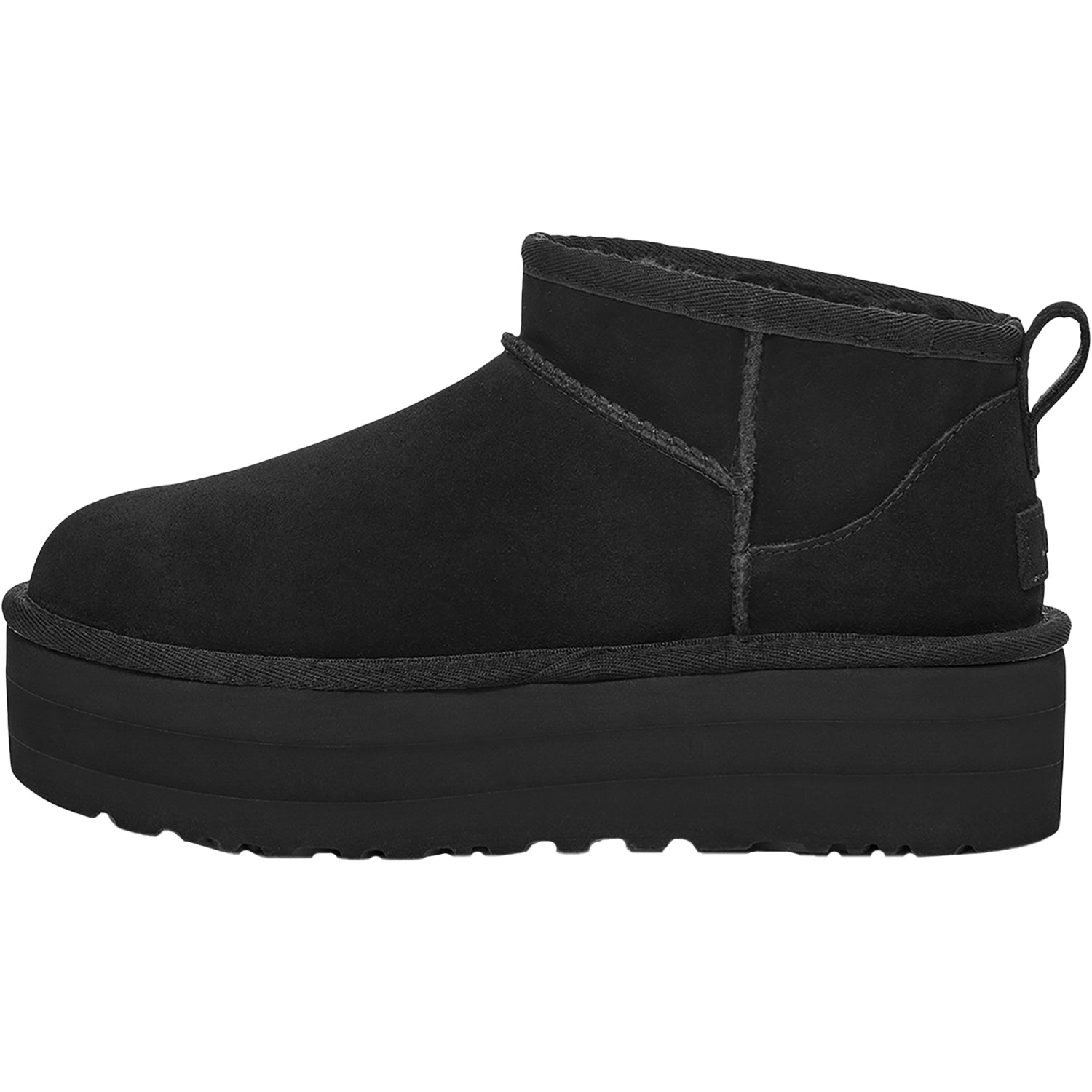 Womens Ugg Women's UGG Classic Ultra Mini Platform Black Black