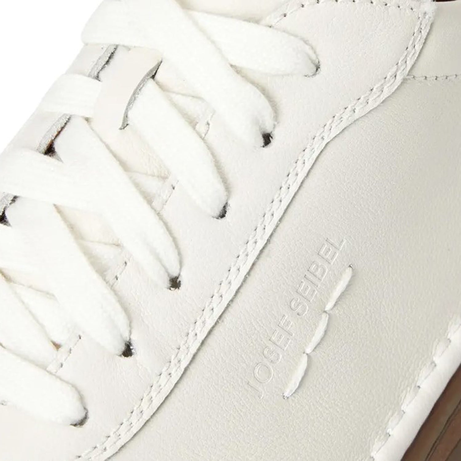 Mens Josef seibel Men's Josef Seibel Cleve 07 White Leather/Suede Combi White Leather/Suede Combi